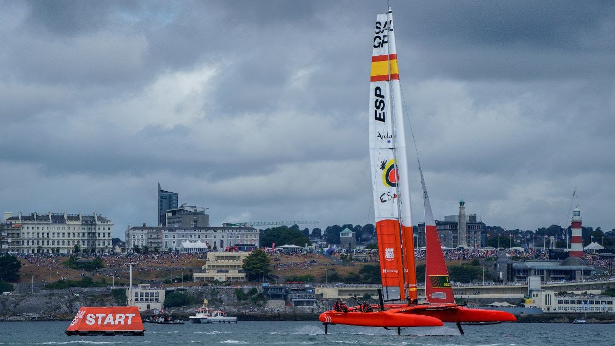 Great Britain Sail Grand Prix | Plymouth | Season 3 | Spain | Racing