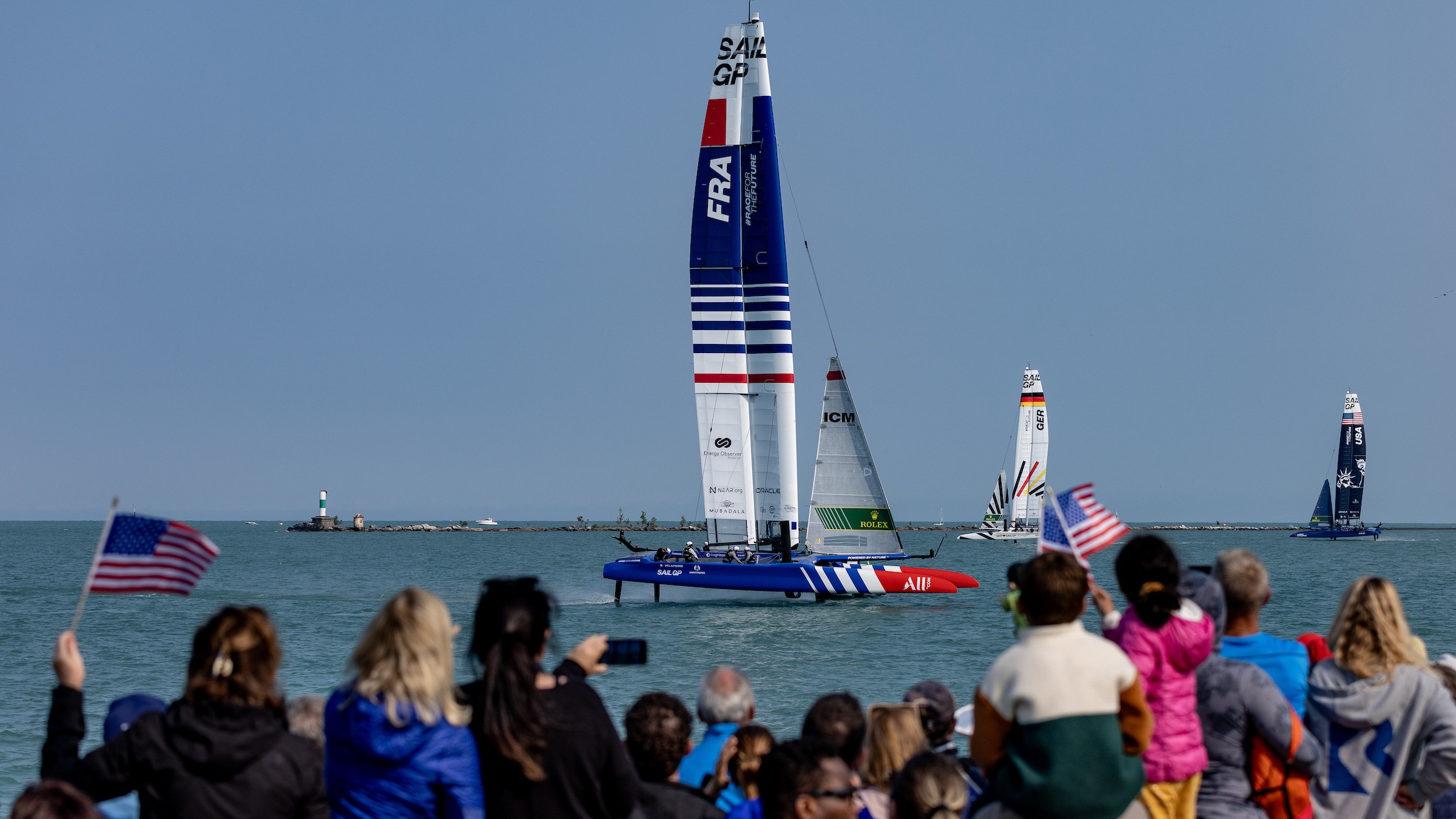 Season 4 // United States Sail Grand Prix Chicago // France with the fans in Chicago 