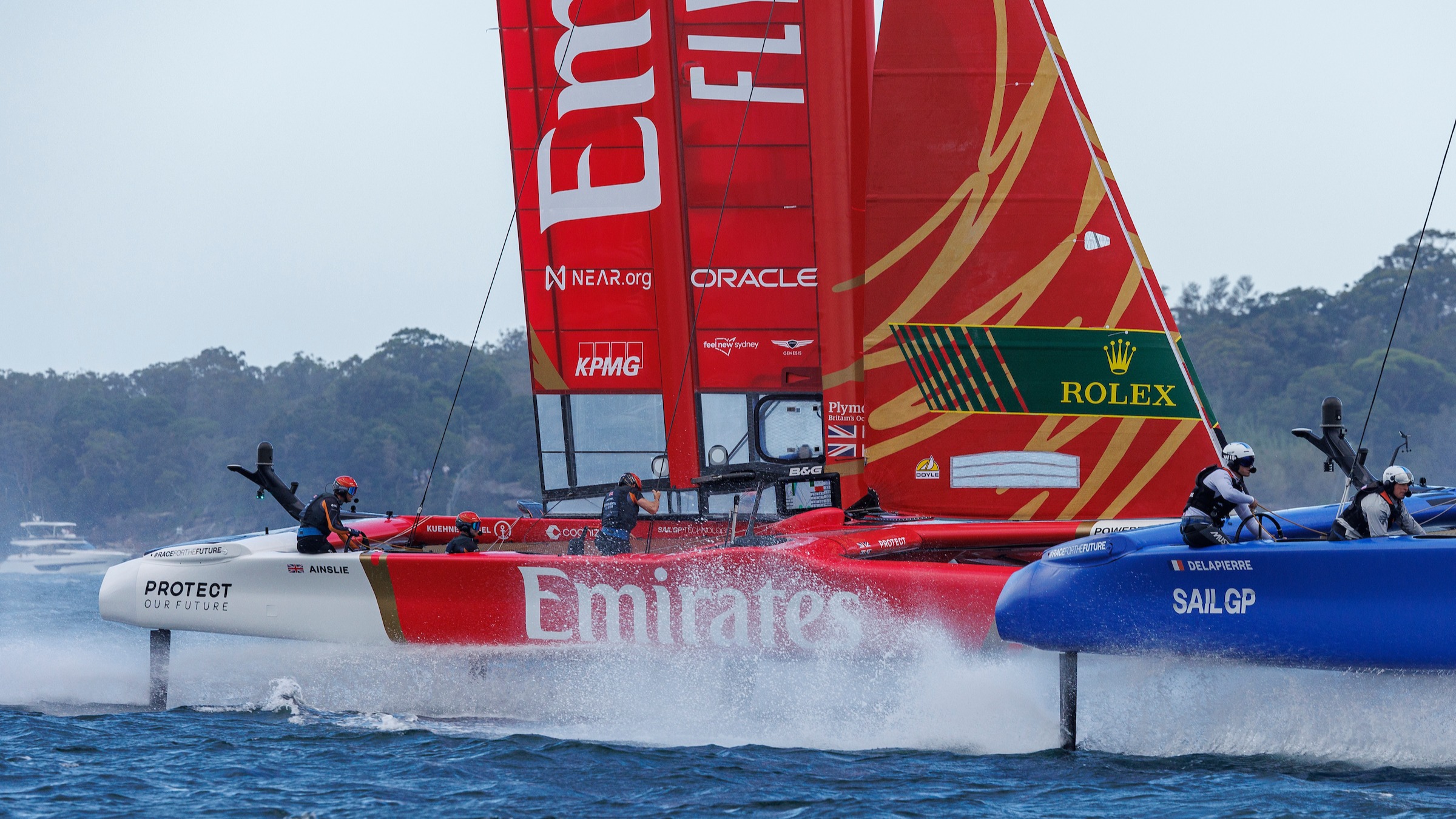 Season 3 // Australia Sail Grand Prix // Great Britain with France stern