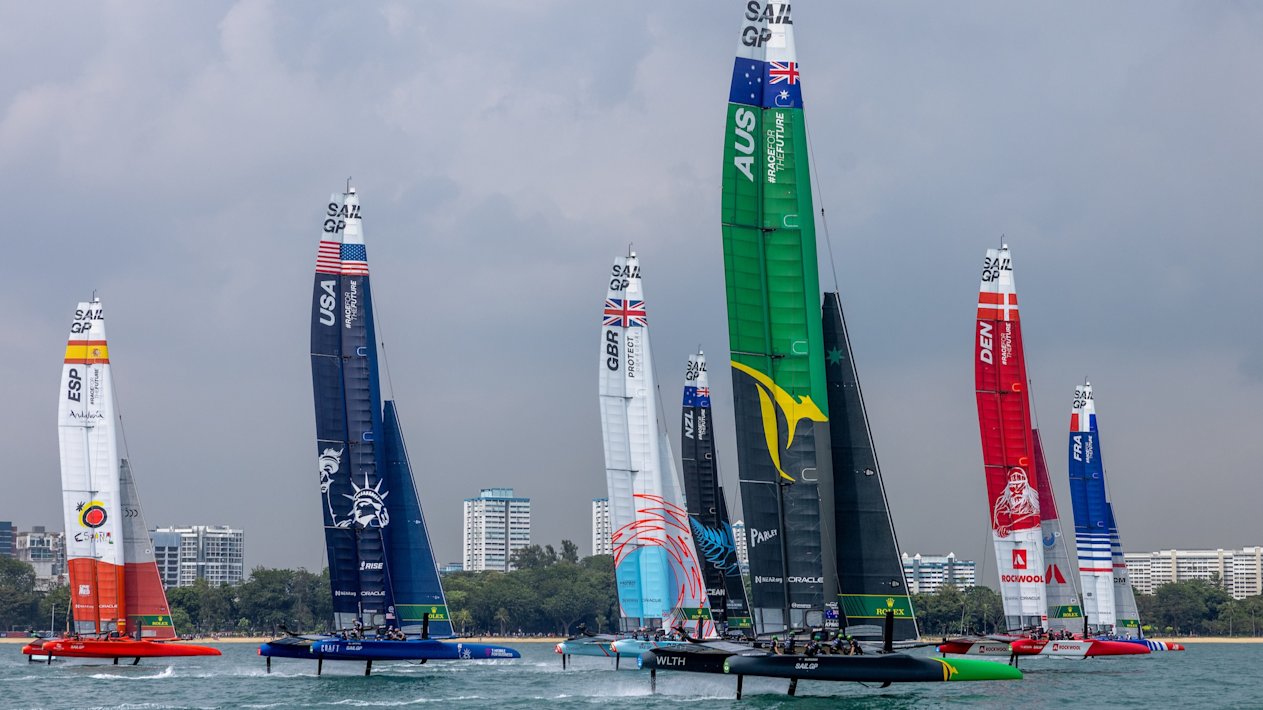 GALLERY: The best photos from the first ever Singapore Sail Grand Prix ...
