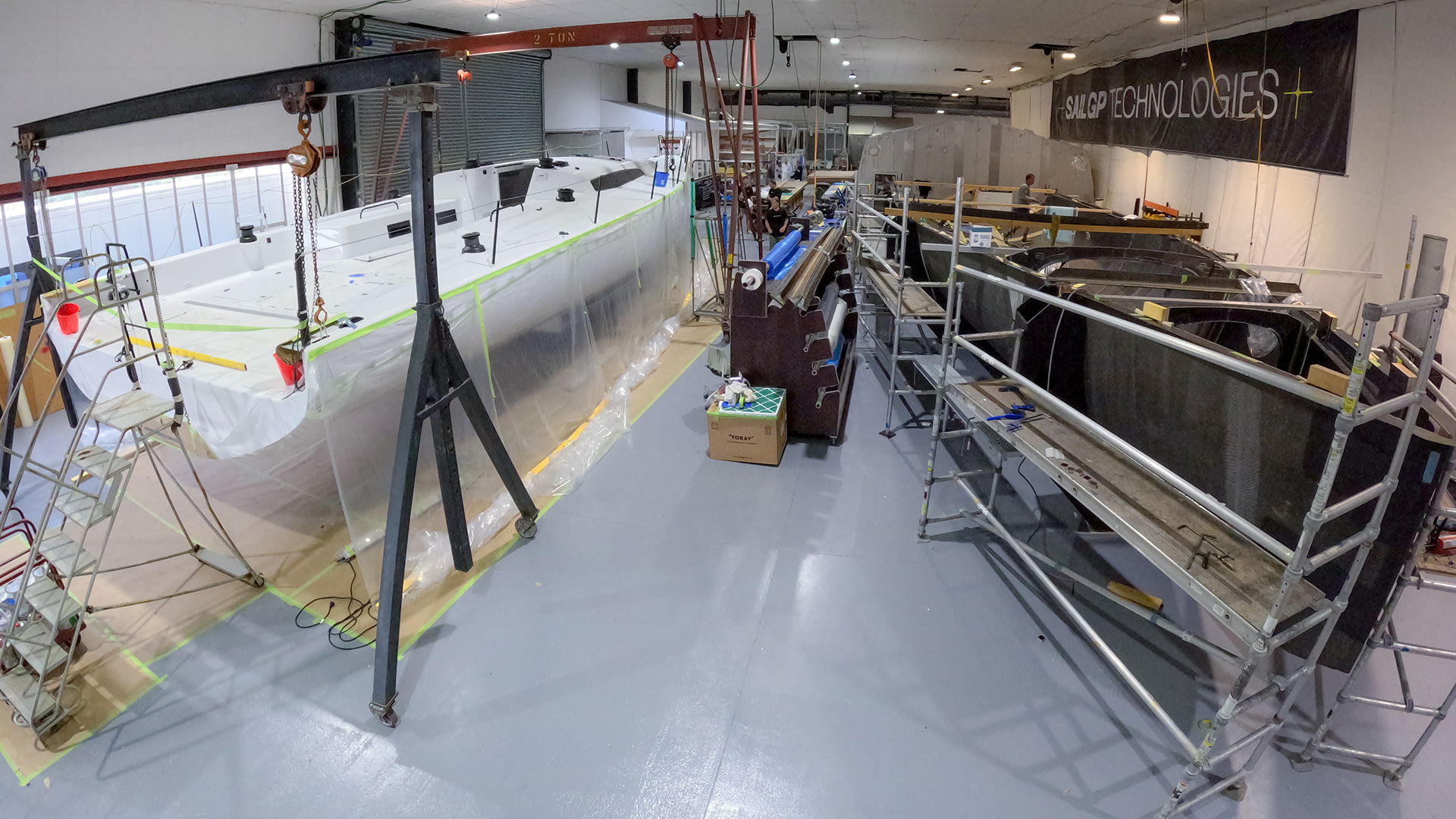 Crafting World-Class Racing Yachts: A Look Inside SailGP Technologies' Build Facility