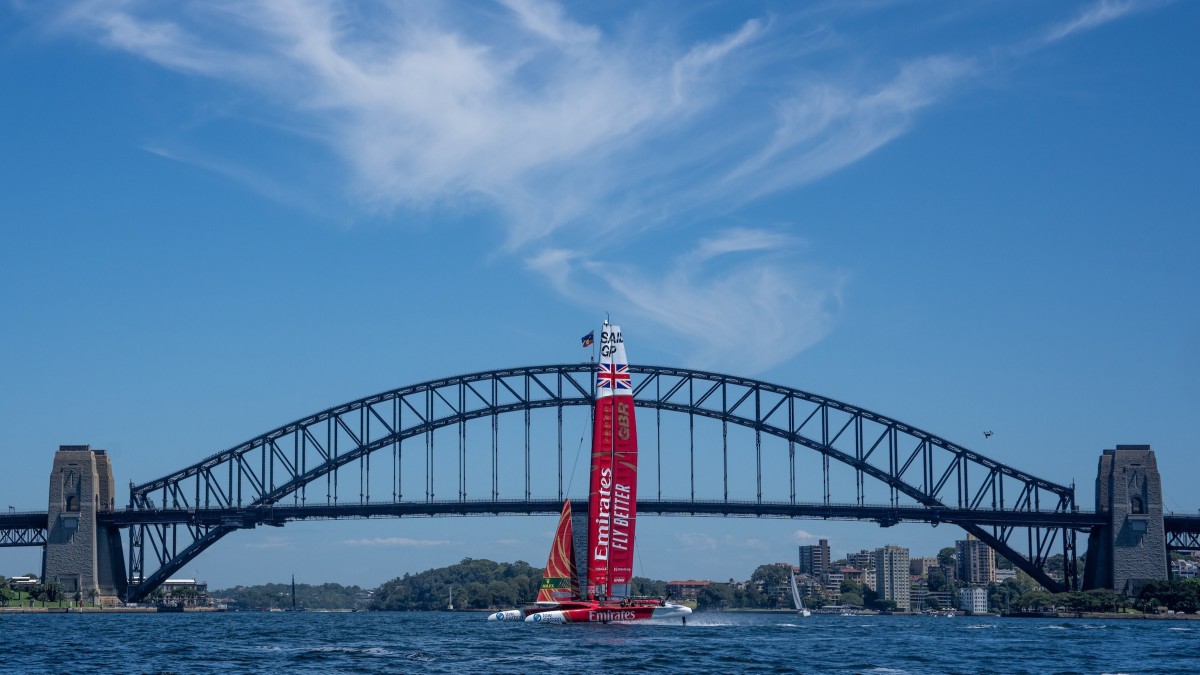 Australia Sail Grand Prix | Sydney | Season 3 | Great Britain | Emirates Branding