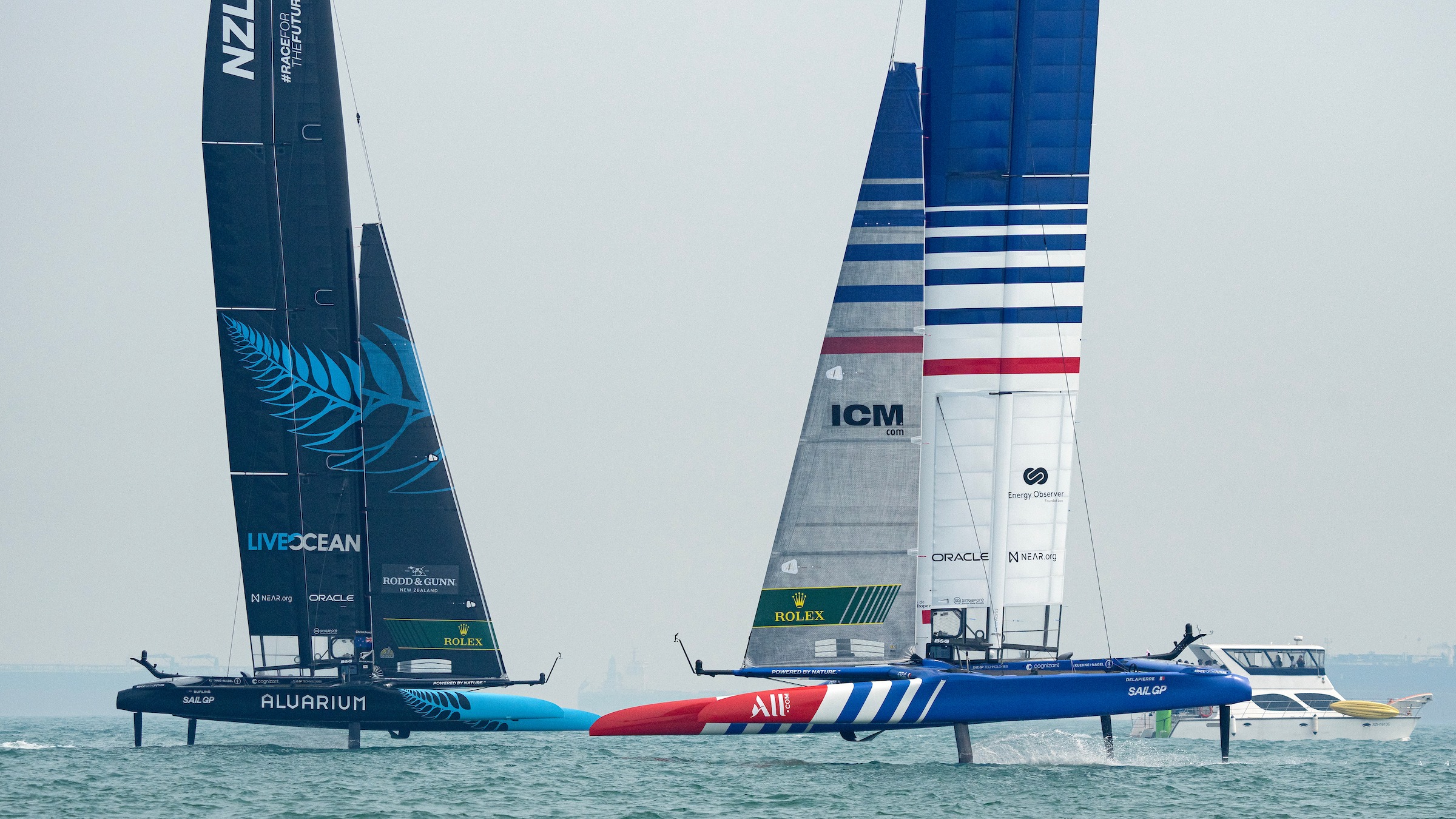 Season 3 // Singapore Sail Grand Prix // New Zealand and France go head to head