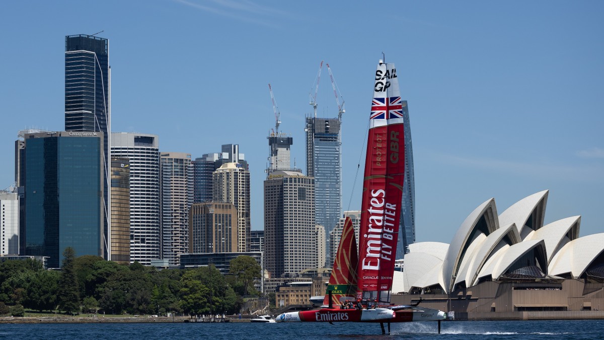 Australia Sail Grand Prix | Sydney | Season 3 | Great Britain | Emirates Branding