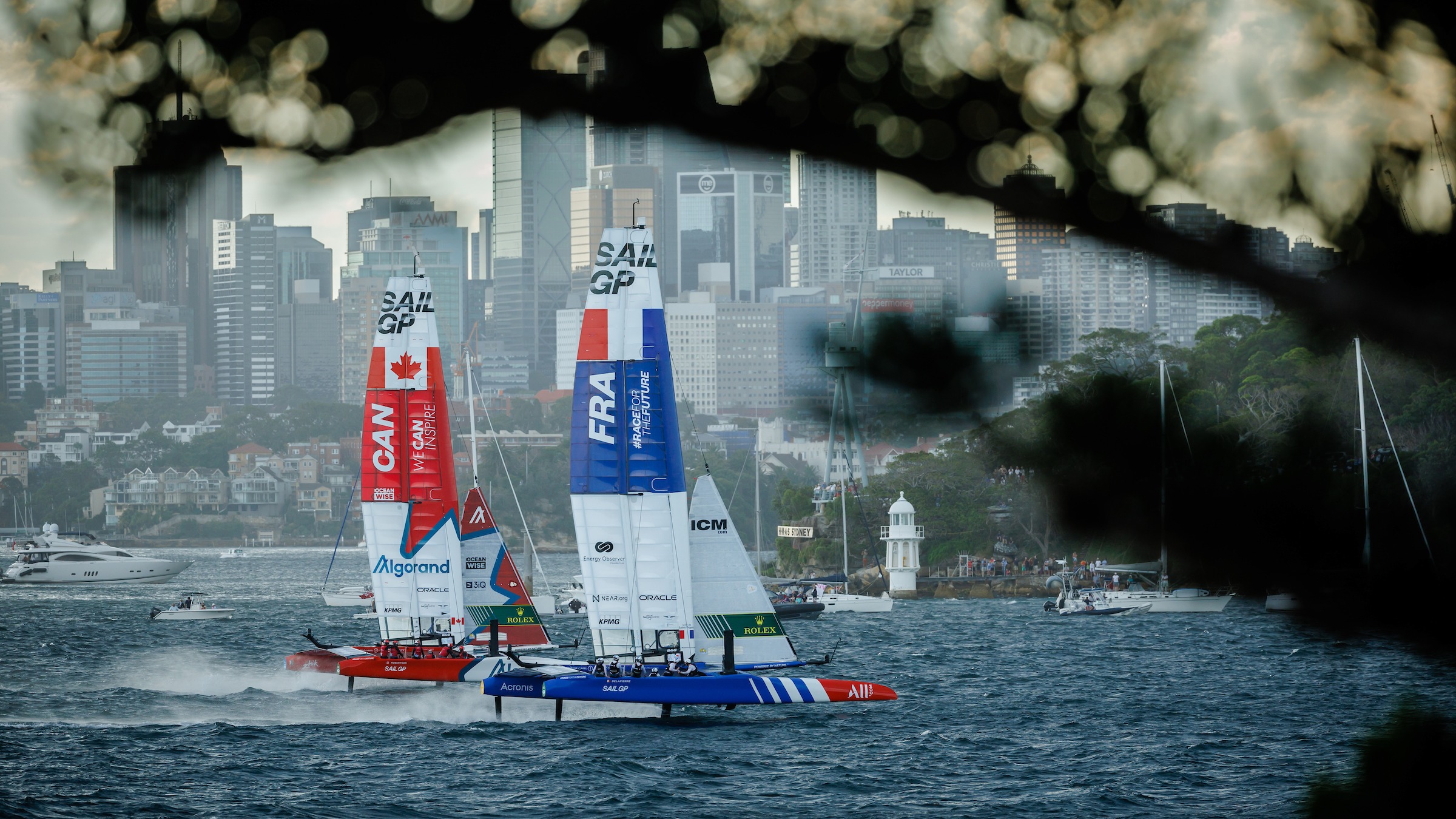 Season 3 // Australia Sail Grand Prix // Canada and France close cross