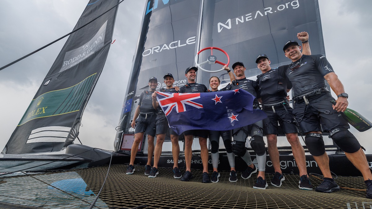 Singapore Sail Grand Prix | Season 3 | New Zealand | Celebrate