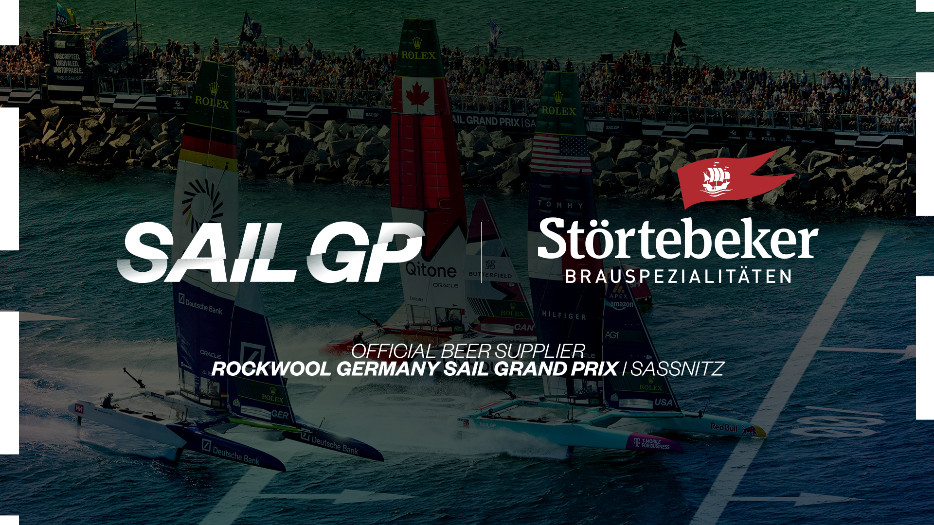 Störtebeker named official beer partner for SailGP’s return to Sassnitz