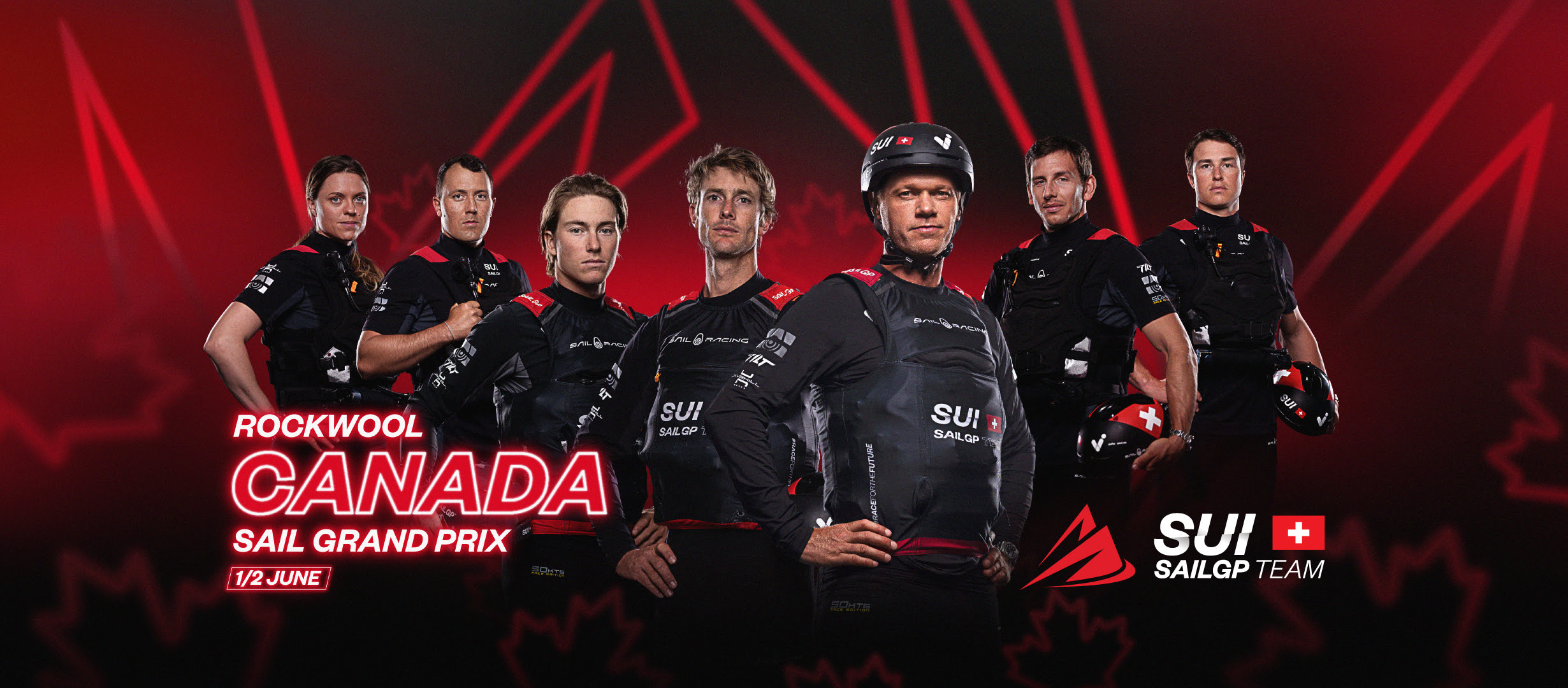 Canada Sail Grand Prix | Halifax | Season 4 | Switzerland | Crew Line Up