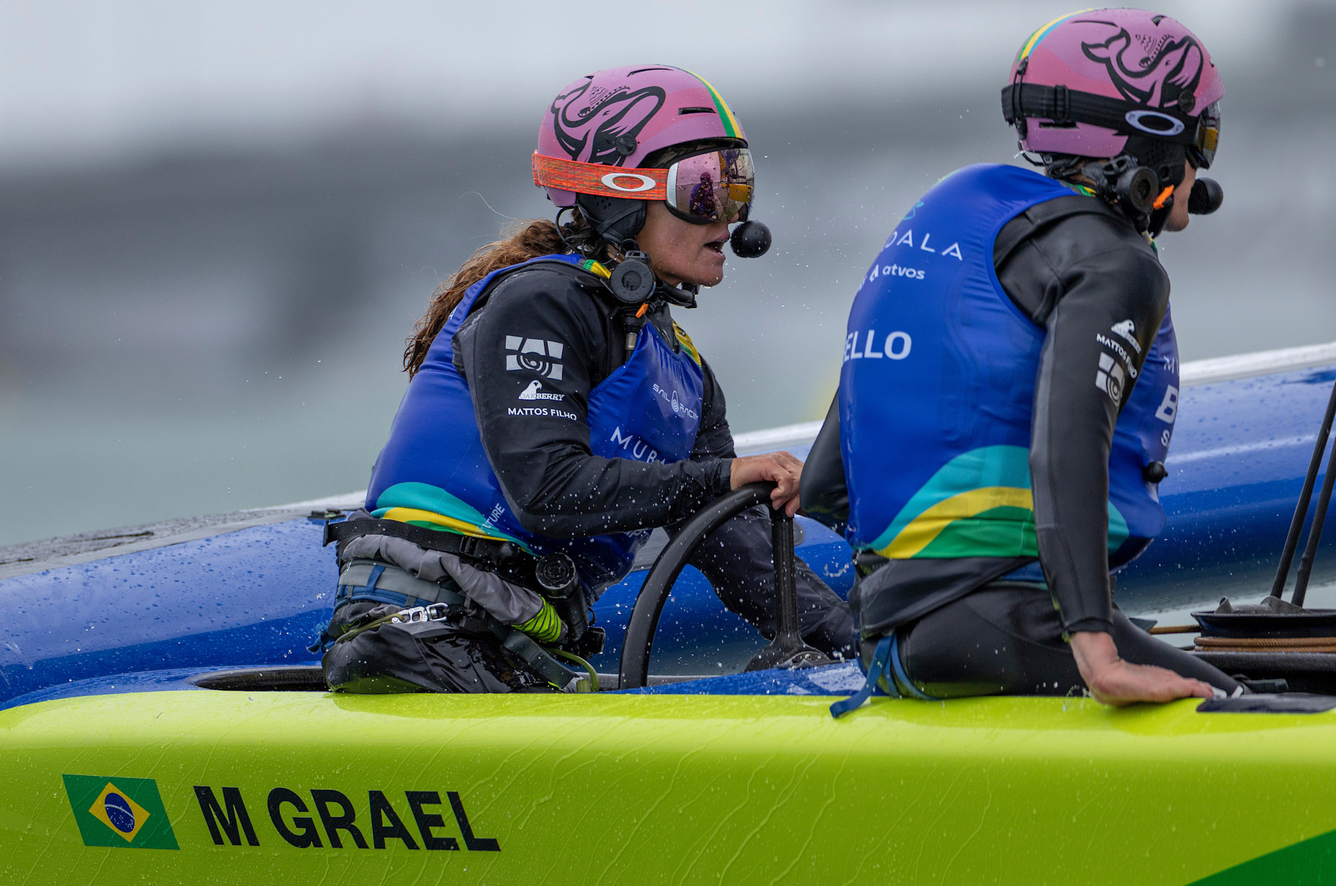 2026 Season // Martine Grael behind the wheel of Mubadala Brazil
