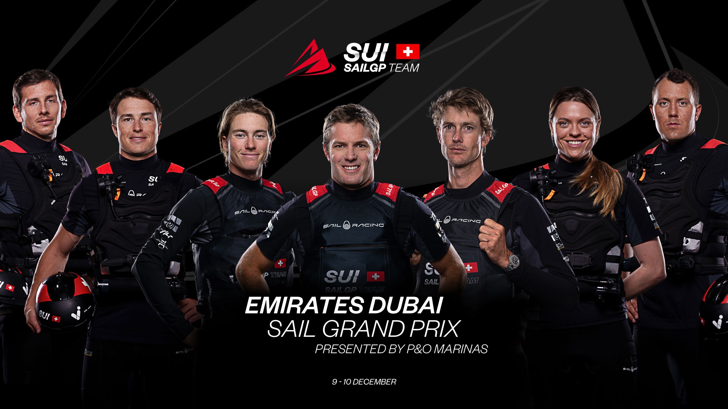 Season 4 // Switzerland SailGP Team Dubai crew line up