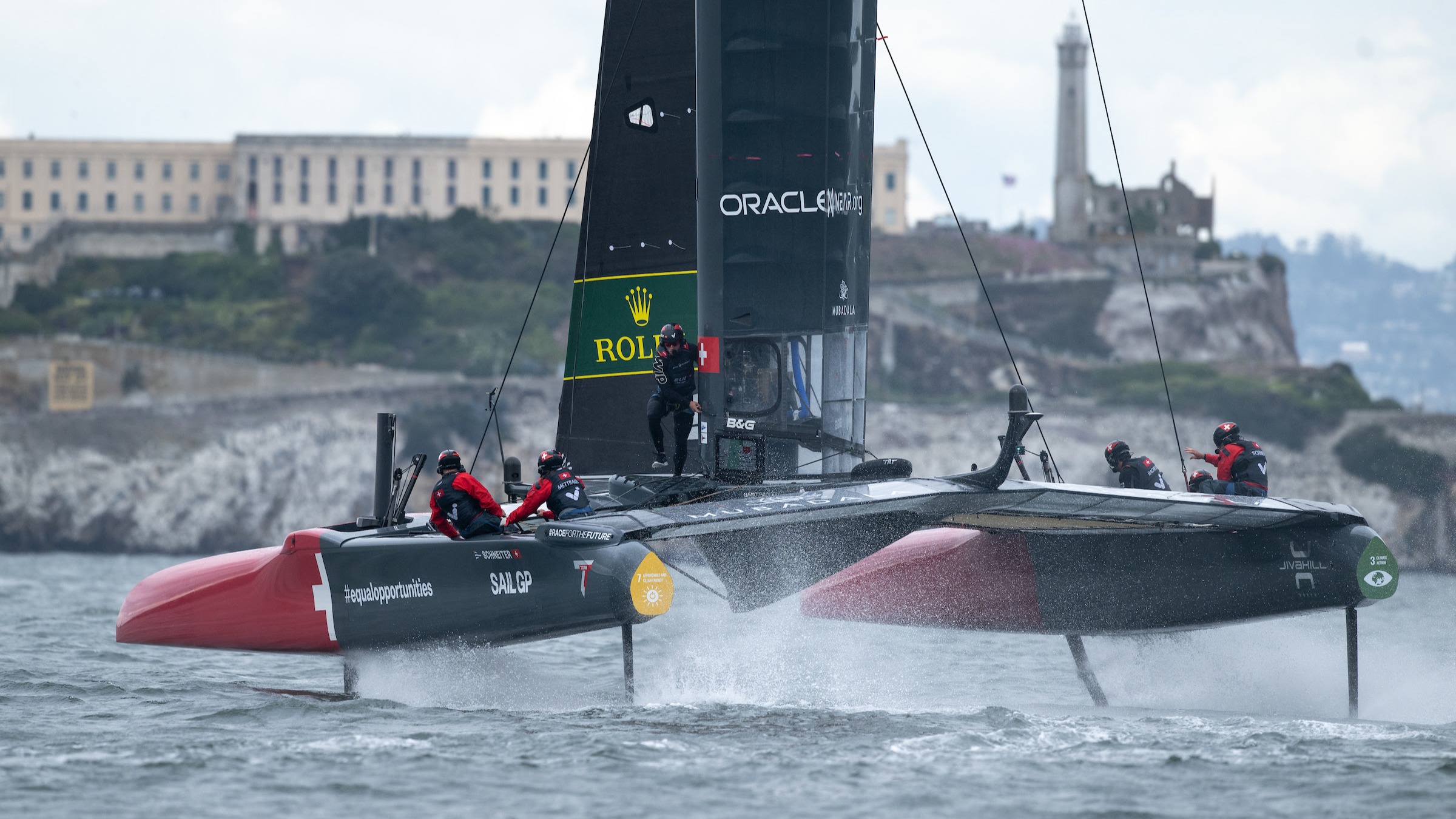 SailGP Season 3 Grand Final | San Francisco | Season 3 | Switzerland | Practice