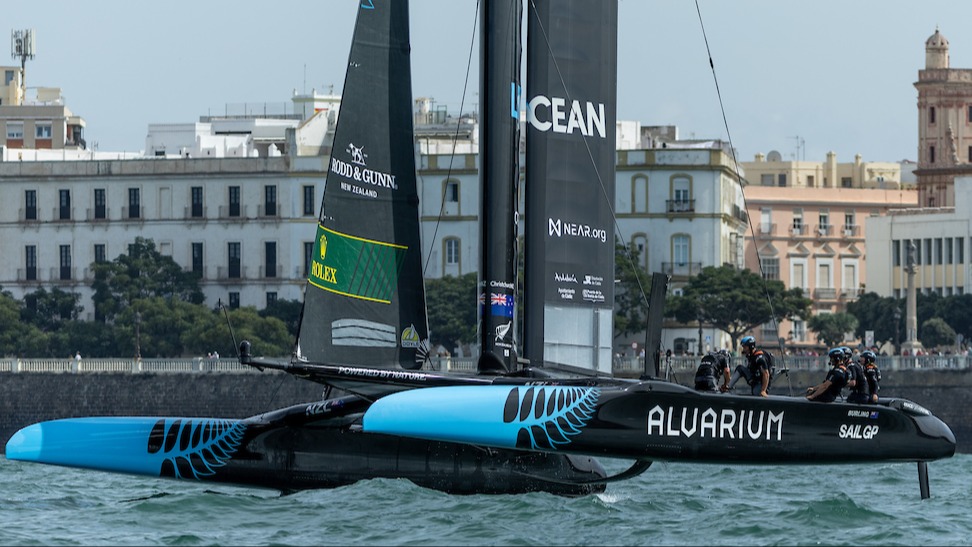 Season 3 // Spain Sail Grand Prix // New Zealand racing in Cadiz 