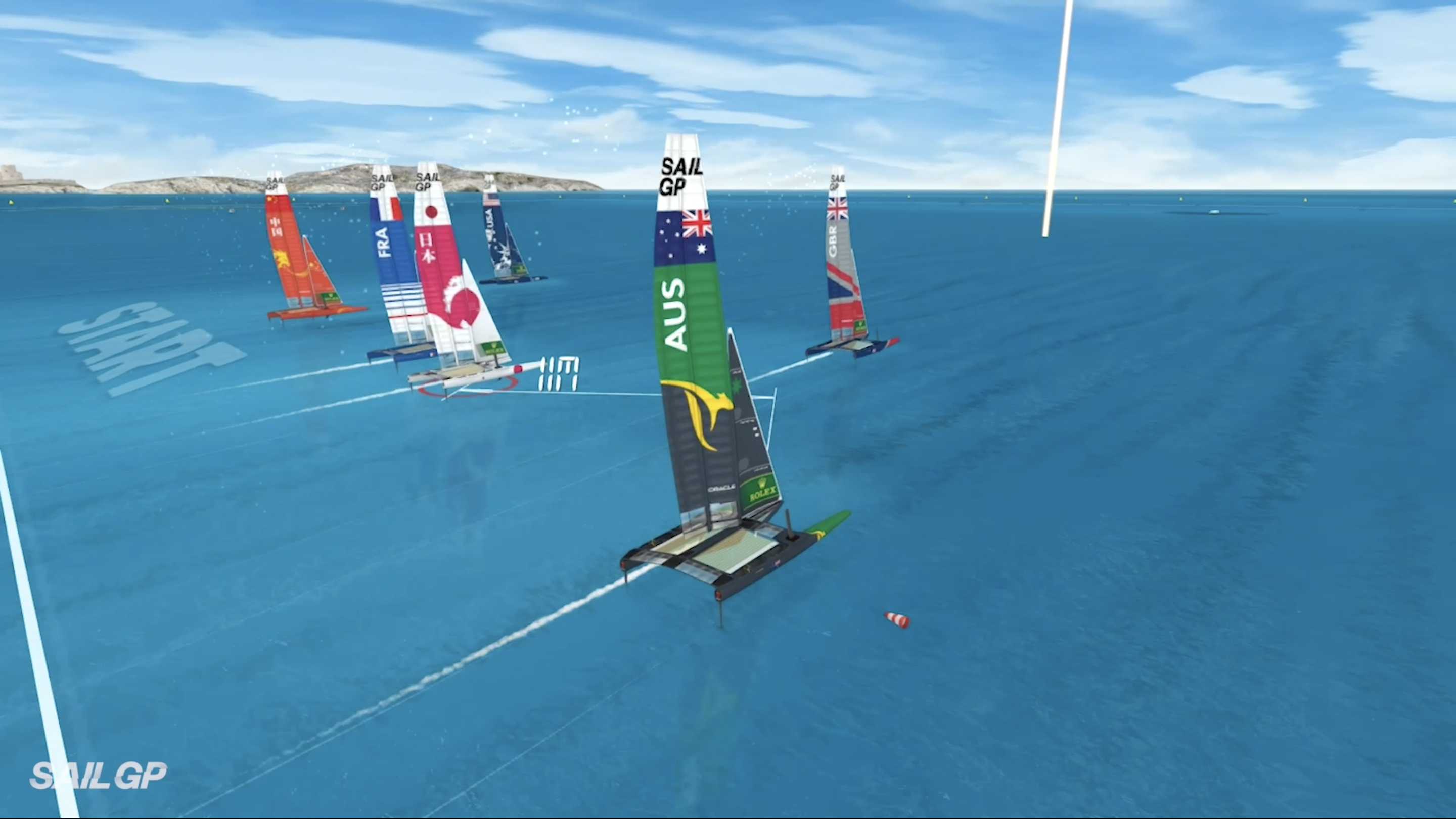 eSailGP screenshot 2