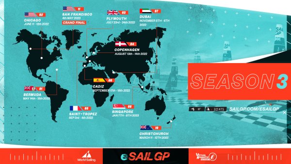 The countdown to Season 3 of the eSailGP Championship is on