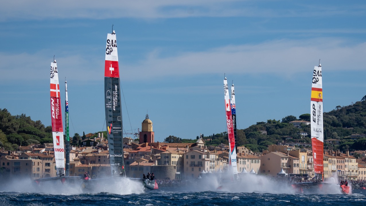 Season 4 // Switzerland F50 with the fleet in Saint Tropez