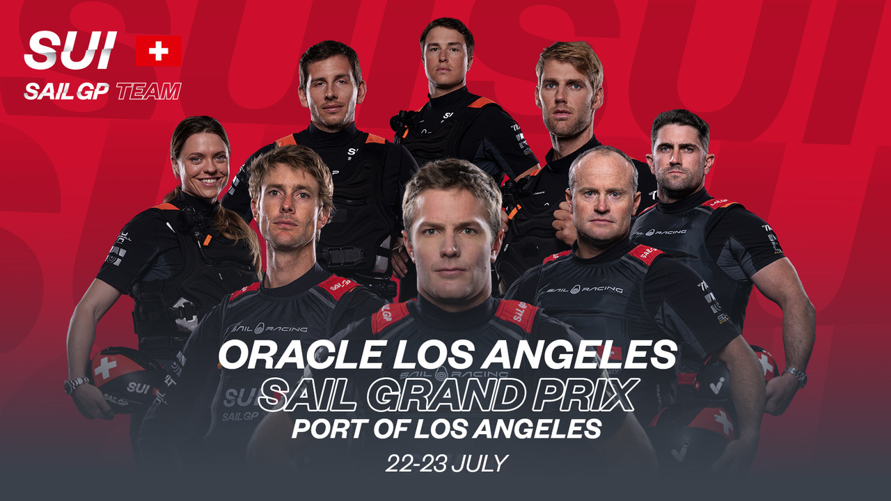 Los Angeles Sail Grand Prix | Season 4 | Switzerland | Crew Image