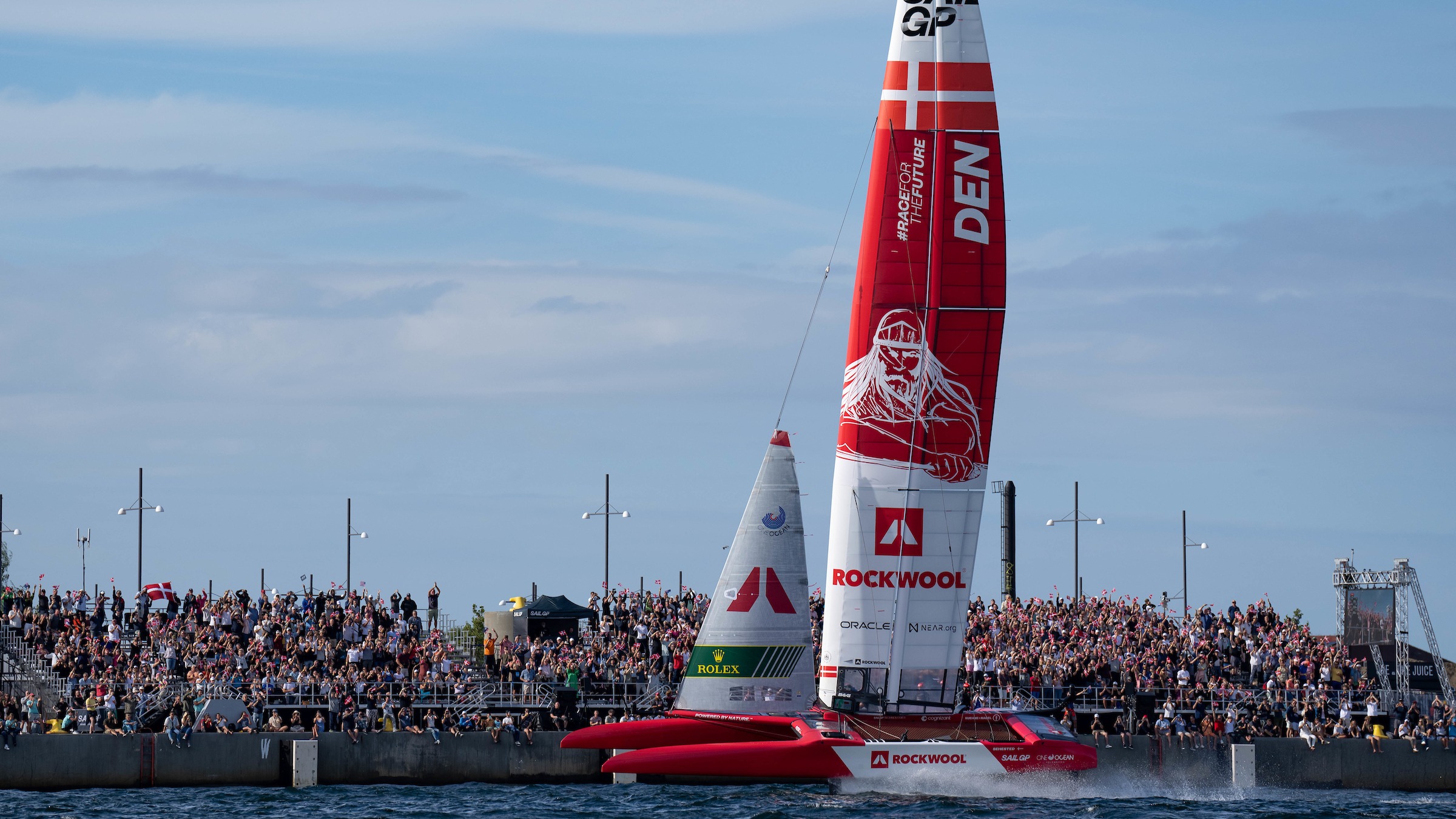 Season 3 // ROCKWOOL Denmark Sail Grand Prix // Denmark with crowd
