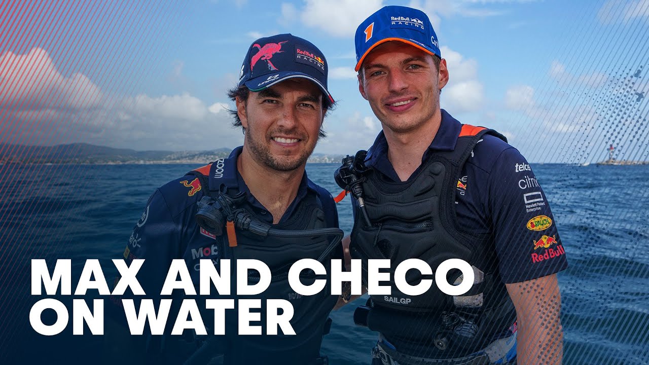 From Track To Tack F1 stars Max Verstappen and Sergio Perez Go Racing
