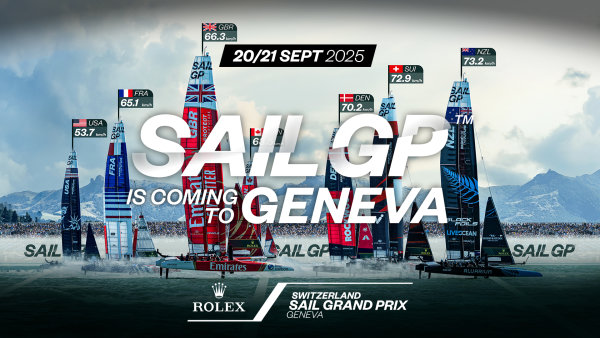 Geneva to host Switzerland’s first Sail Grand Prix in 2025