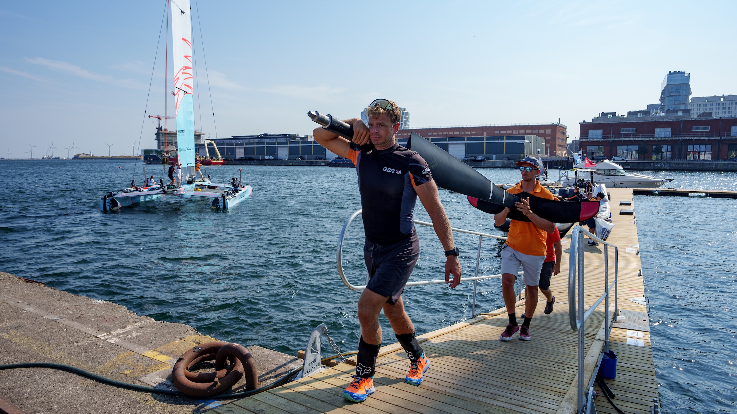 Denmark Sail Grand Prix | Copenhagen | Season 3 | Great Britain | Broken Rudder