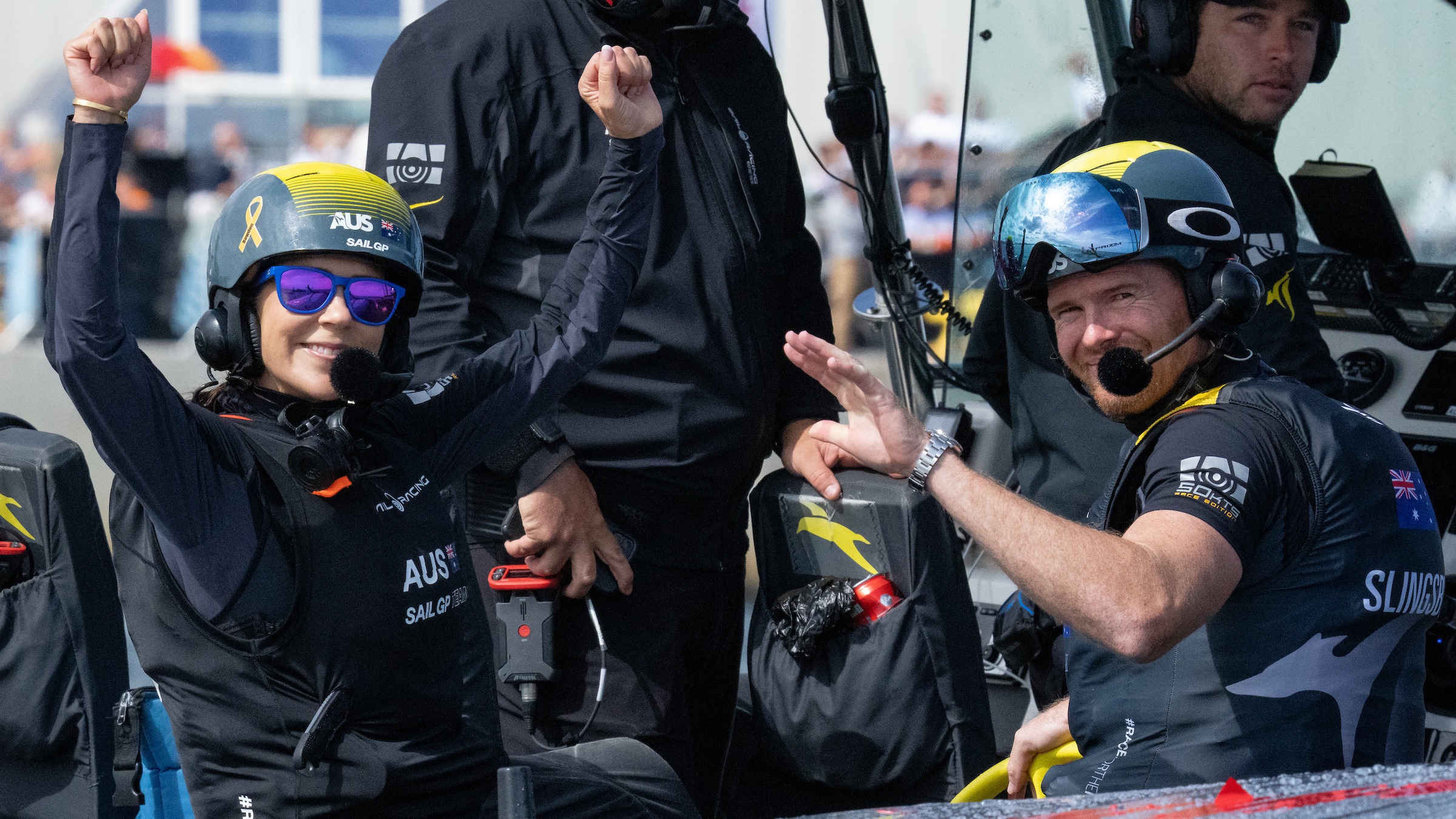 Season 3 // ROCKWOOL Denmark Sail Grand Prix // Aus celebrate winning royal race