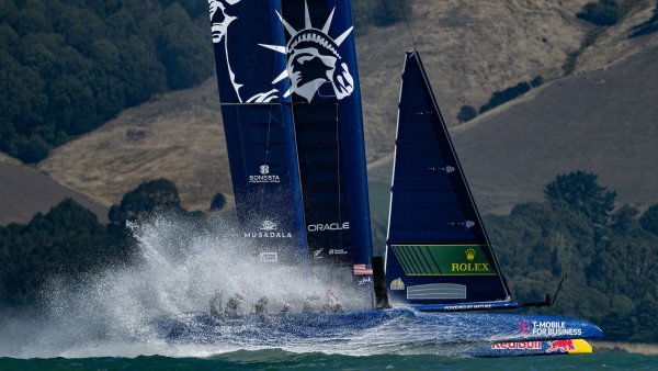 Mayhem in New Zealand mixes up SailGP standings; Learning curve continues for U.S. SailGP Team