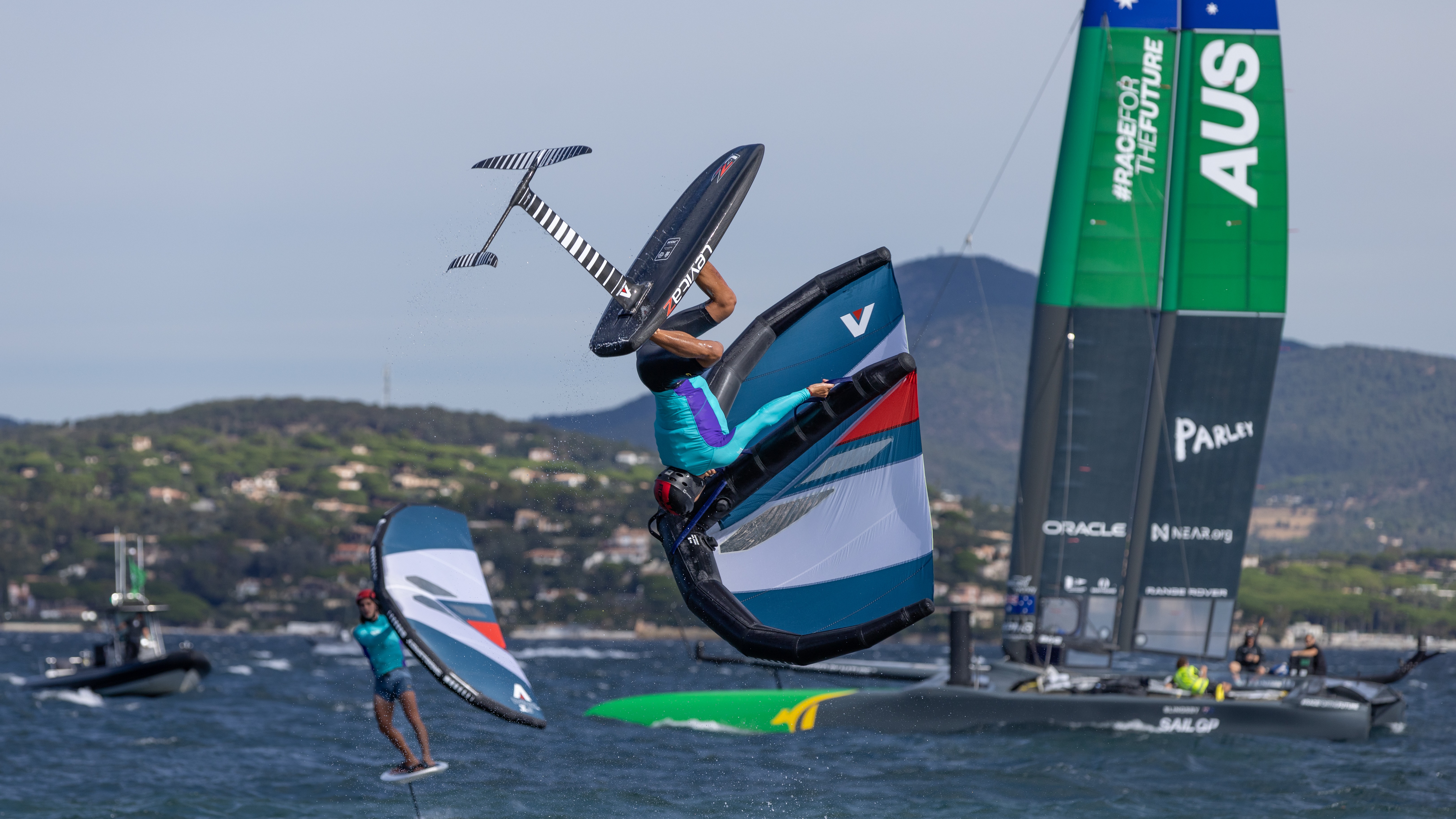Season 3 // Inspire // Wing foiling trick with AUS F50