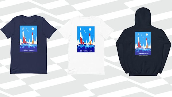 SailGP’s exclusive Copenhagen City Collection revealed ahead of ROCKWOOL Denmark Sail Grand Prix
