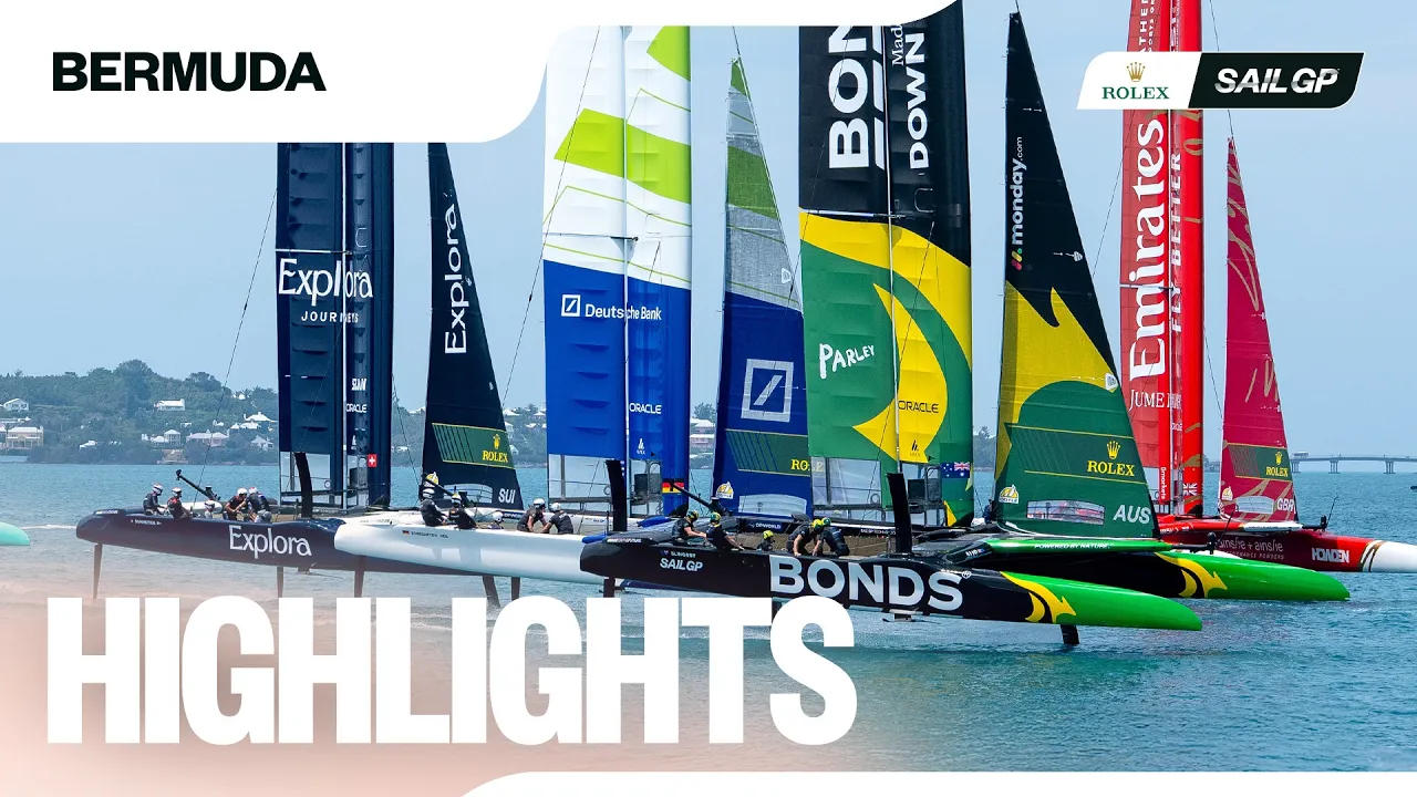 FULL ON! Weekend highlights from the Apex Group Bermuda Sail Grand Prix