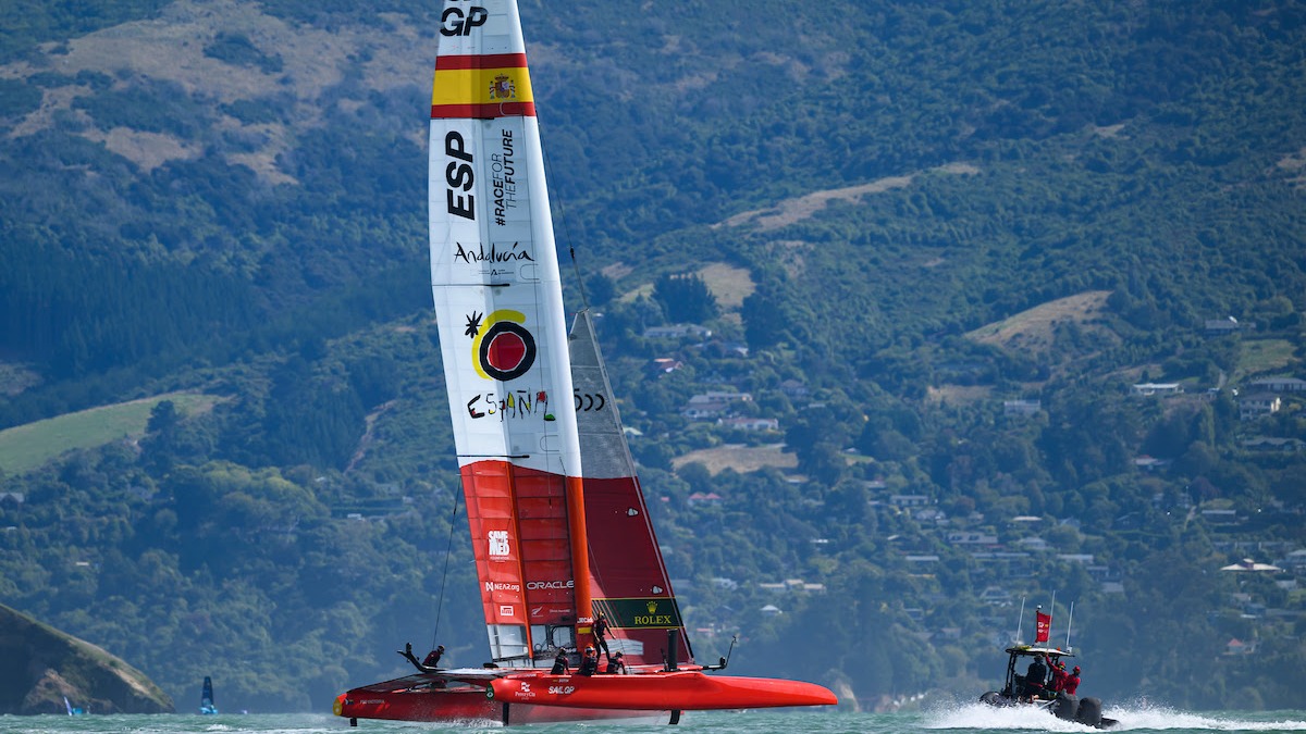 New Zealand Sail Grand Prix | Christchurch | Season 3 | Spain | Practice