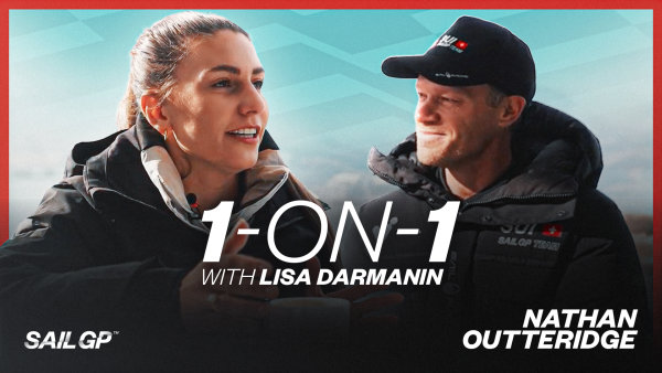 WATCH: Switzerland driver Nathan Outteridge: 1-on-1 with Lisa Darmanin