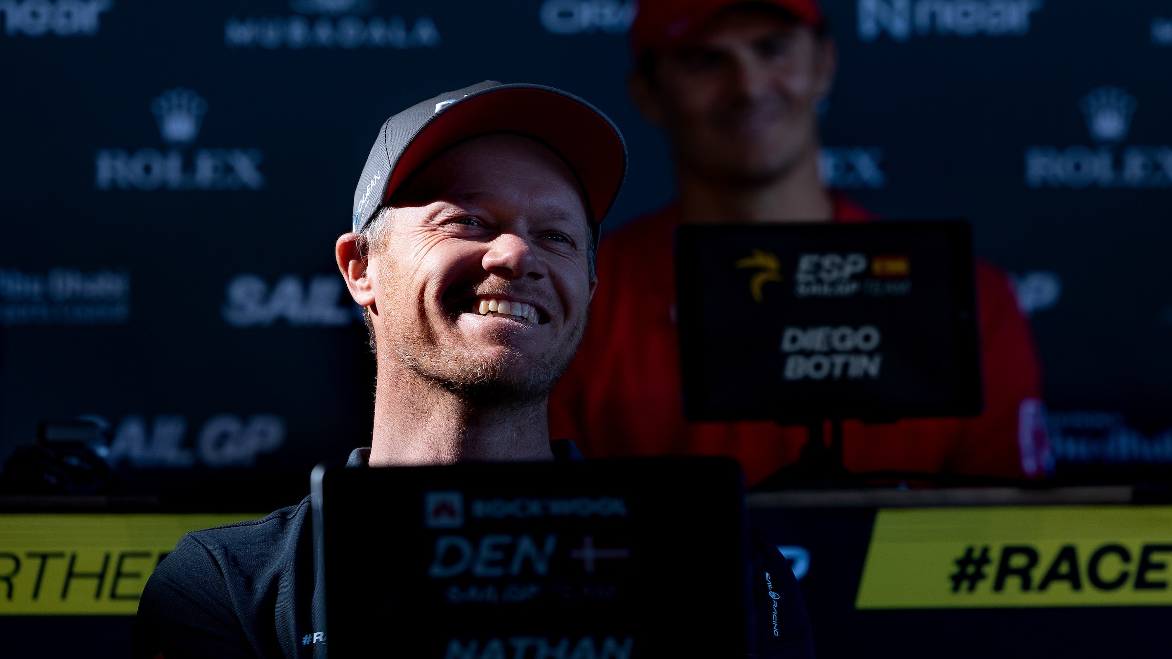 Season 4 // Nathan Outteridge appears at Abu Dhabi press conference for Denmark