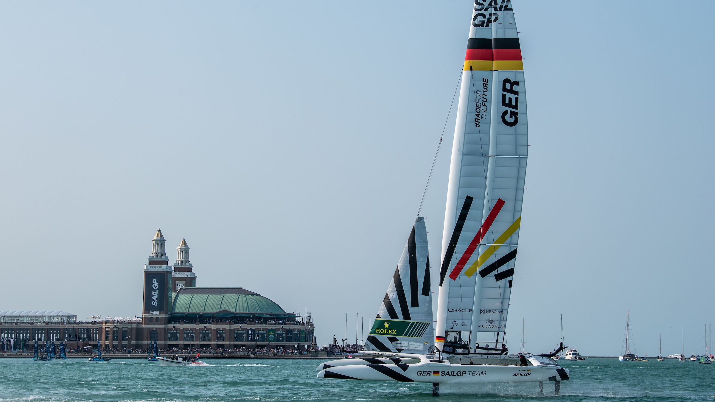 Season 4 // United States Sail Grand Prix Chicago // Germany racing in Chicago