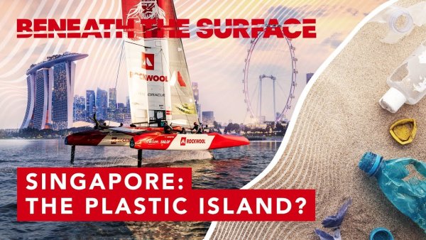 WATCH: Denmark SailGP Team’s speed-themed plastic waste pledge examined in Beneath the Surface 