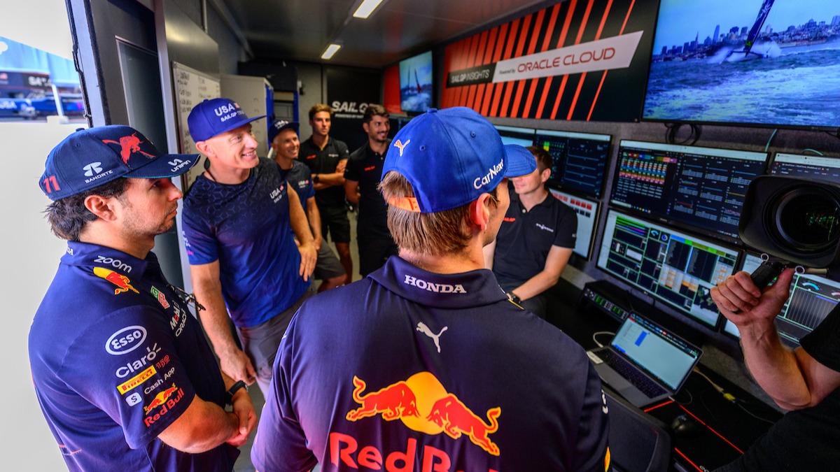From Track To Tack F1 stars Max Verstappen and Sergio Perez Go Racing