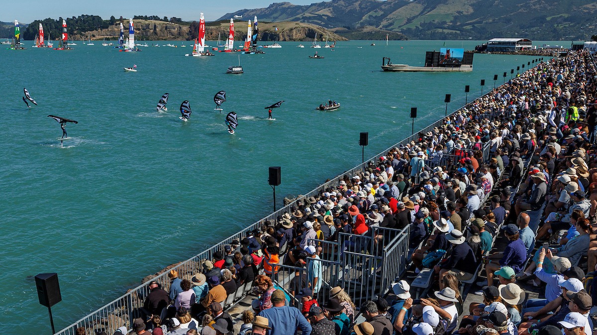 Season 3 // New Zealand Sail Grand Prix // Wing foilers in Christchurch 