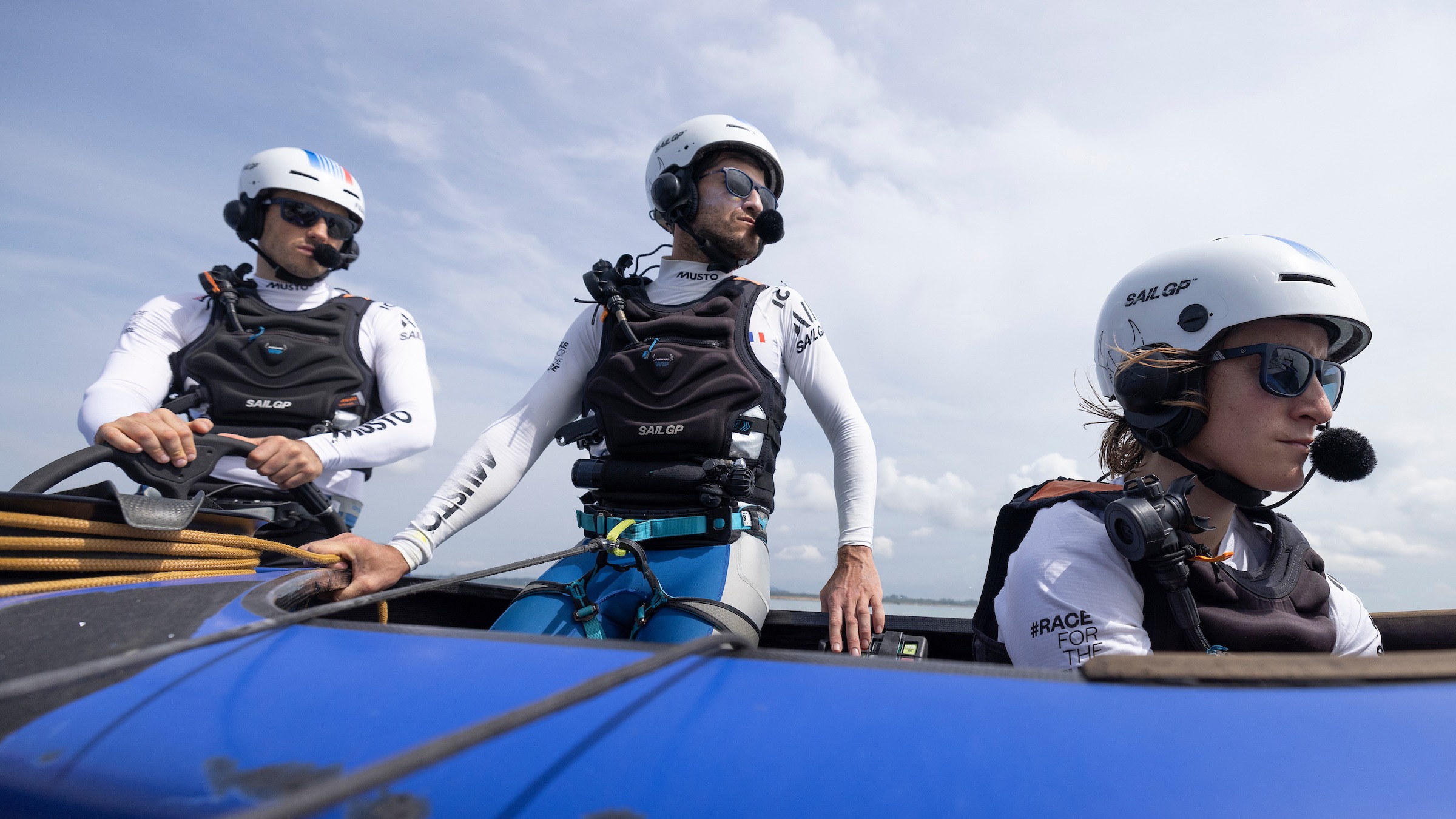 Season 3 // Singapore Sail Grand Prix // Manon in four person crew