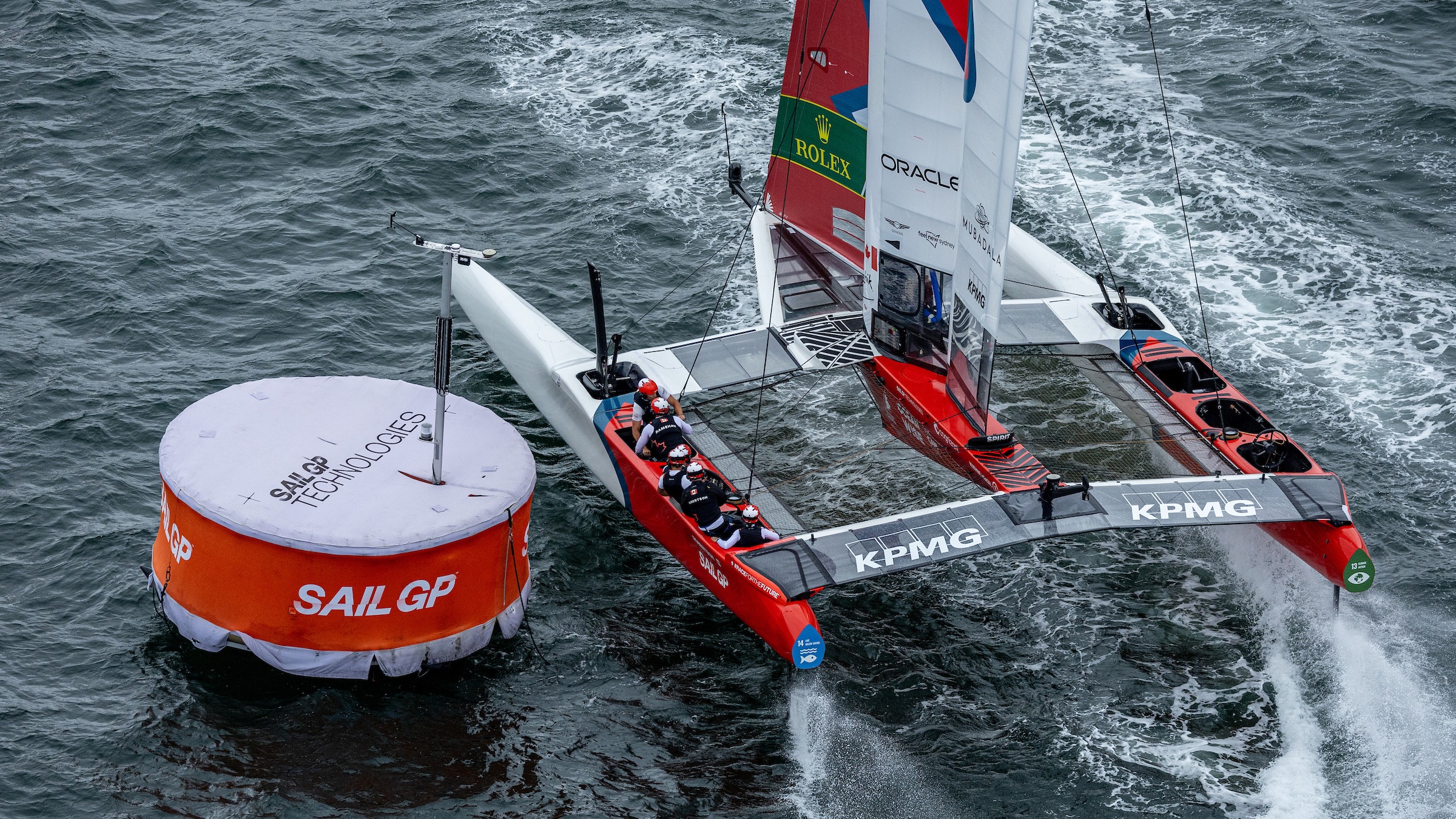 Season 4 // Canada rounds the mark on day one racing in Sydney