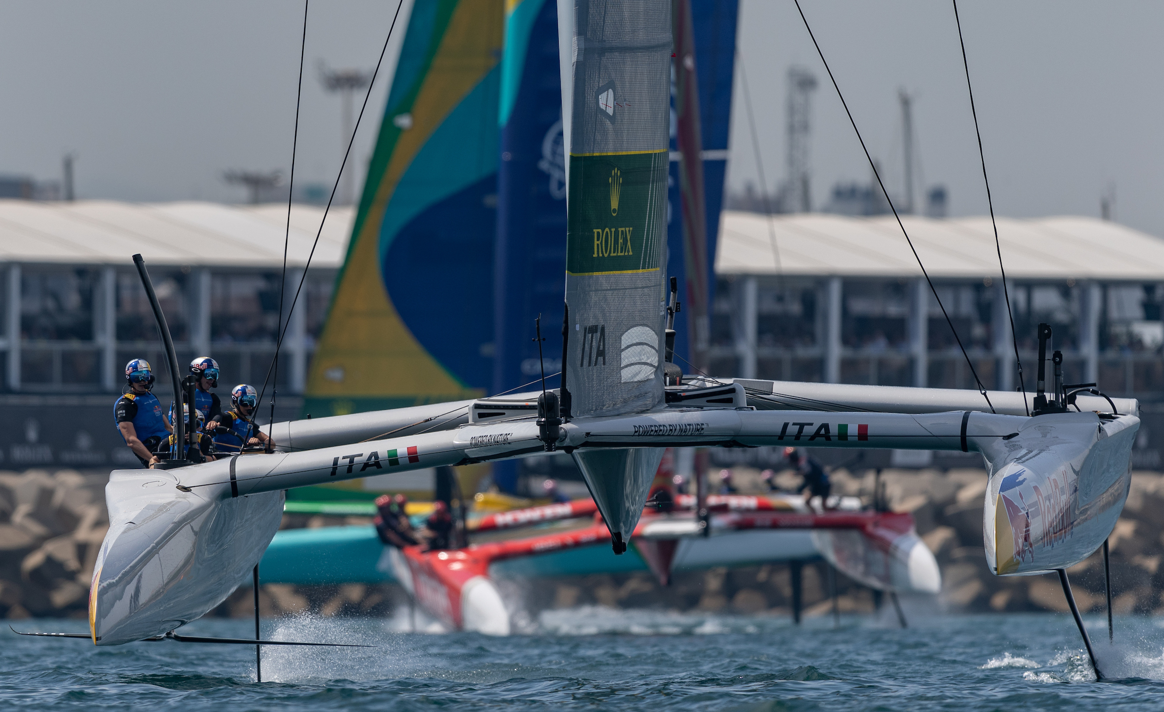 Red Bull Italy make SailGP history with double win in Valencia