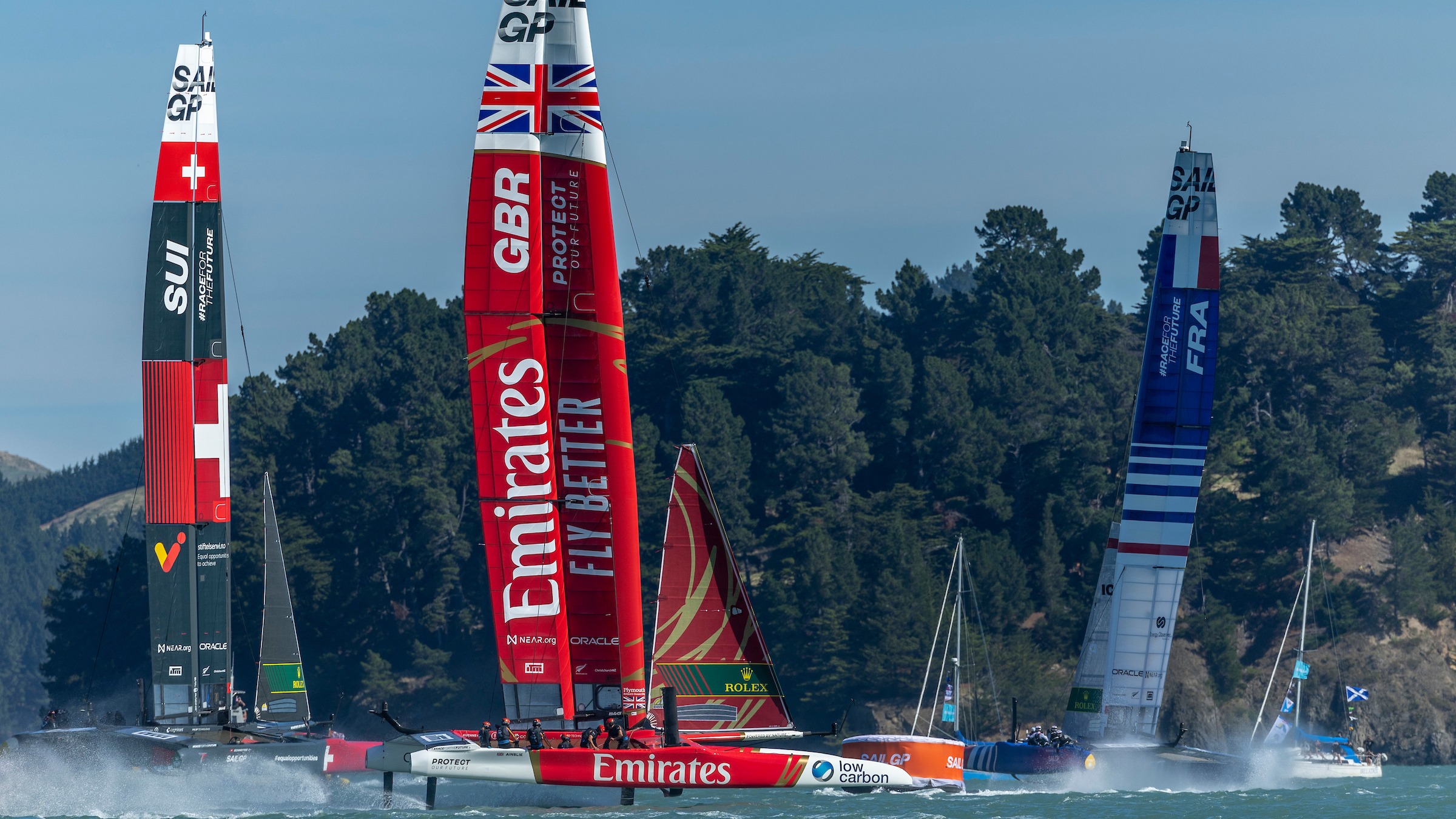 New Zealand Sail Grand Prix | Christchurch | Season 3 | Emirates GBR | Racing