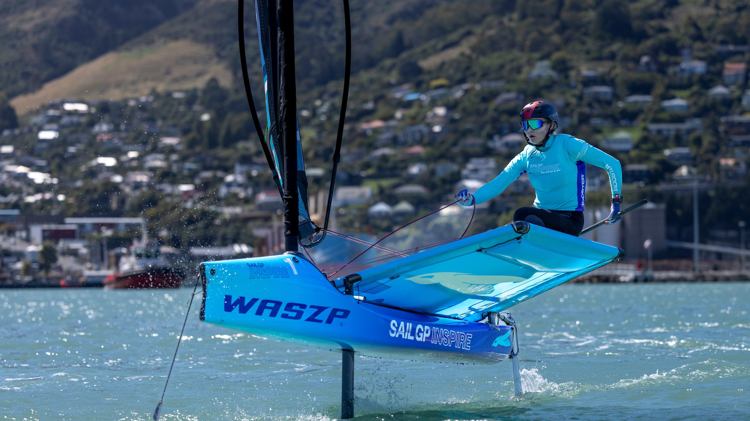 Season 3 // New Zealand Sail Grand Prix // Inspire WASZP winner Stella Bilger 