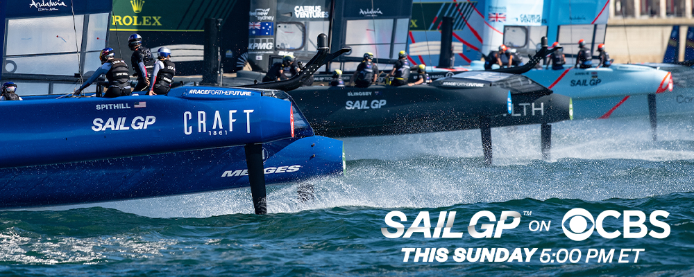 CBS Tune-In | Spain Sail Grand Prix Highlights | Landing Page - Hero Asset