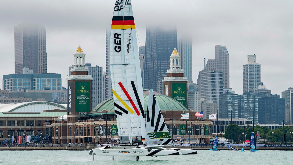 Rolex United States Sail Grand Prix | Chicago at Navy Pier | Season 4 | Germany | Racing
