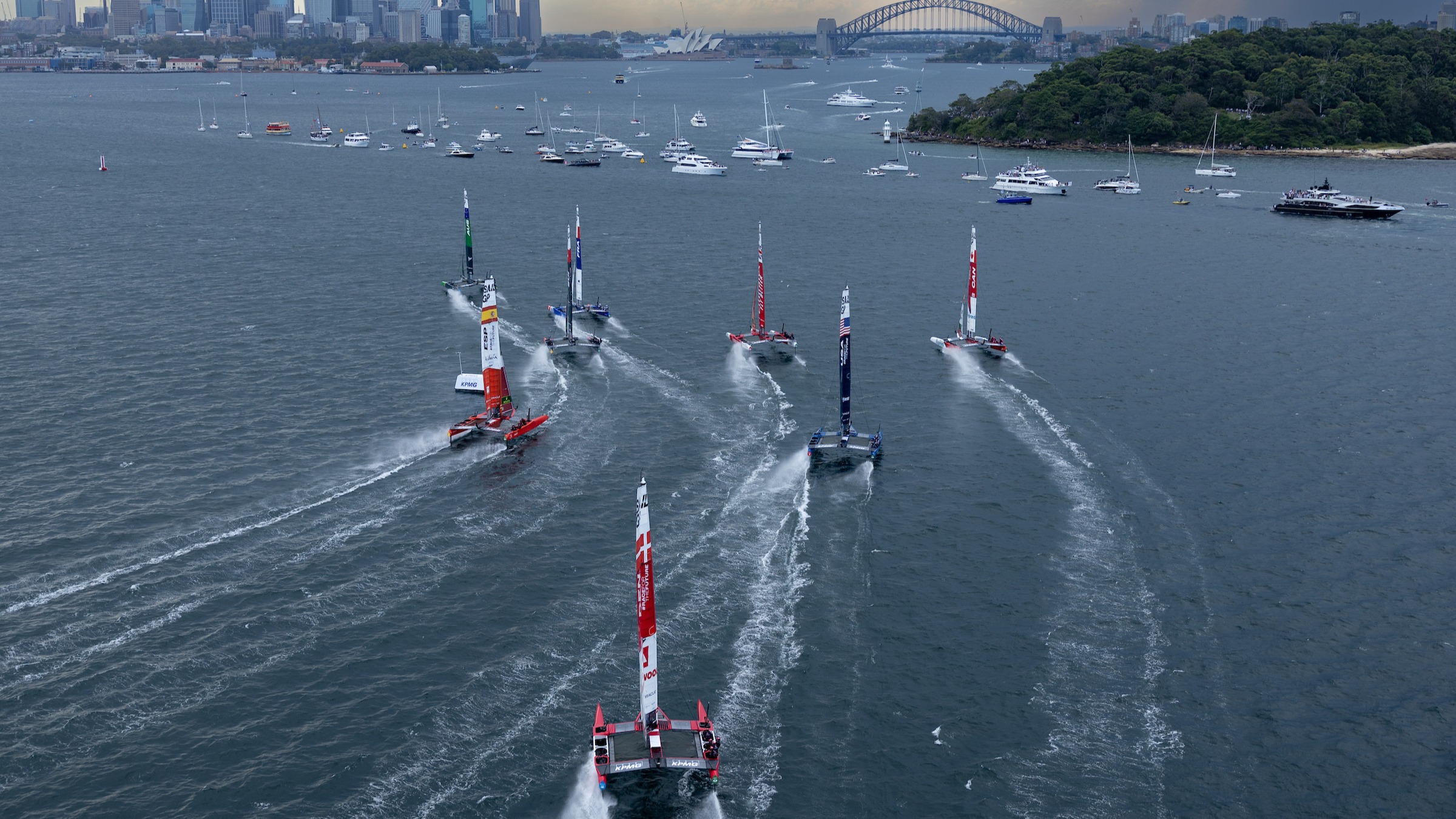 Season 3 // Australia Sail Grand Prix // Fleet races in Australia