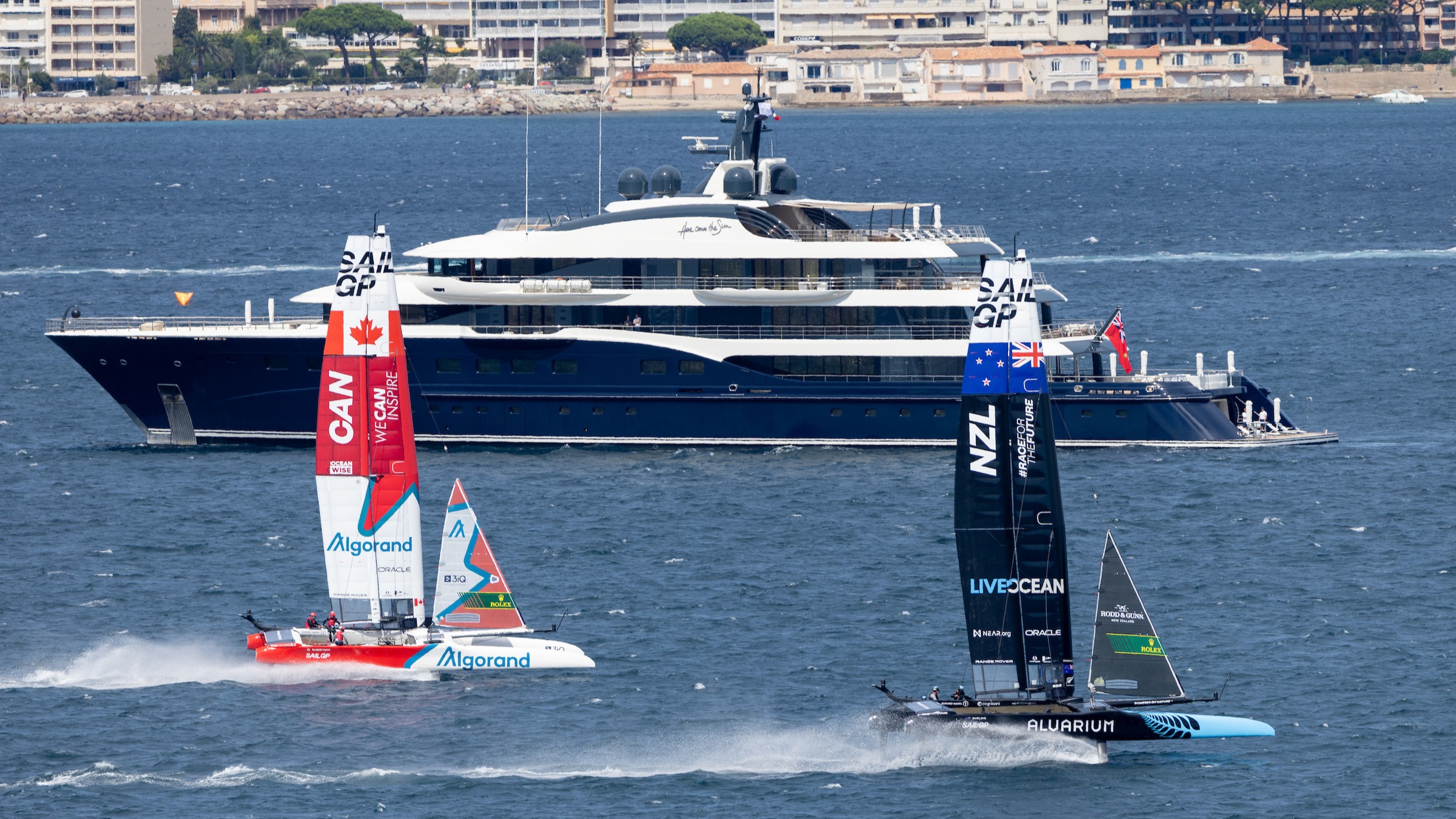 SailGP’s premium superyacht experience A look inside SailGP and BWA