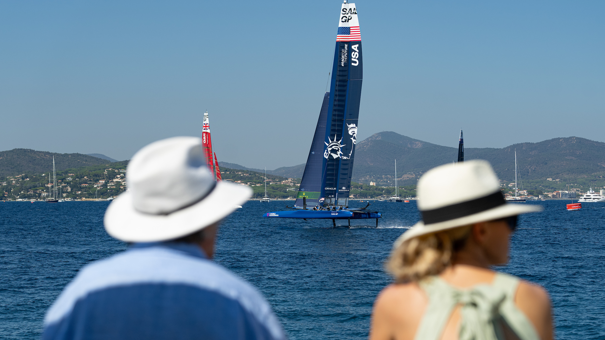 Season 4 // U.S. F50 with spectators in Saint Tropez