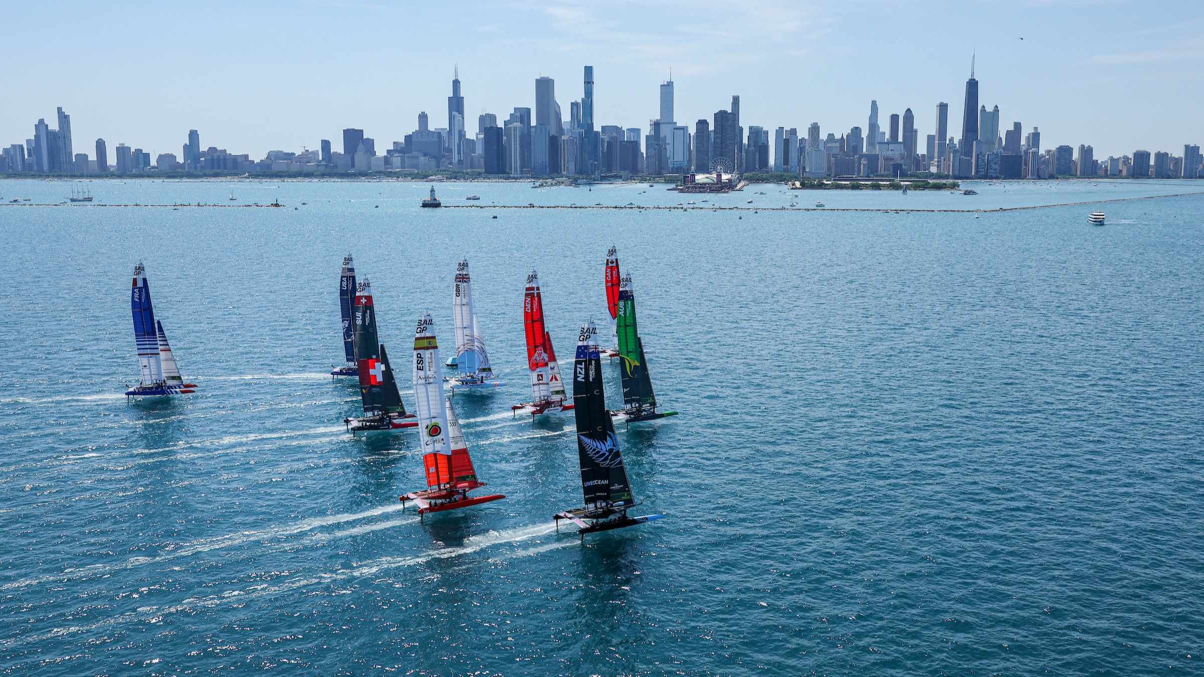 United States Sail Grand Prix | Chicago | Season 3 | Fleet | Racing