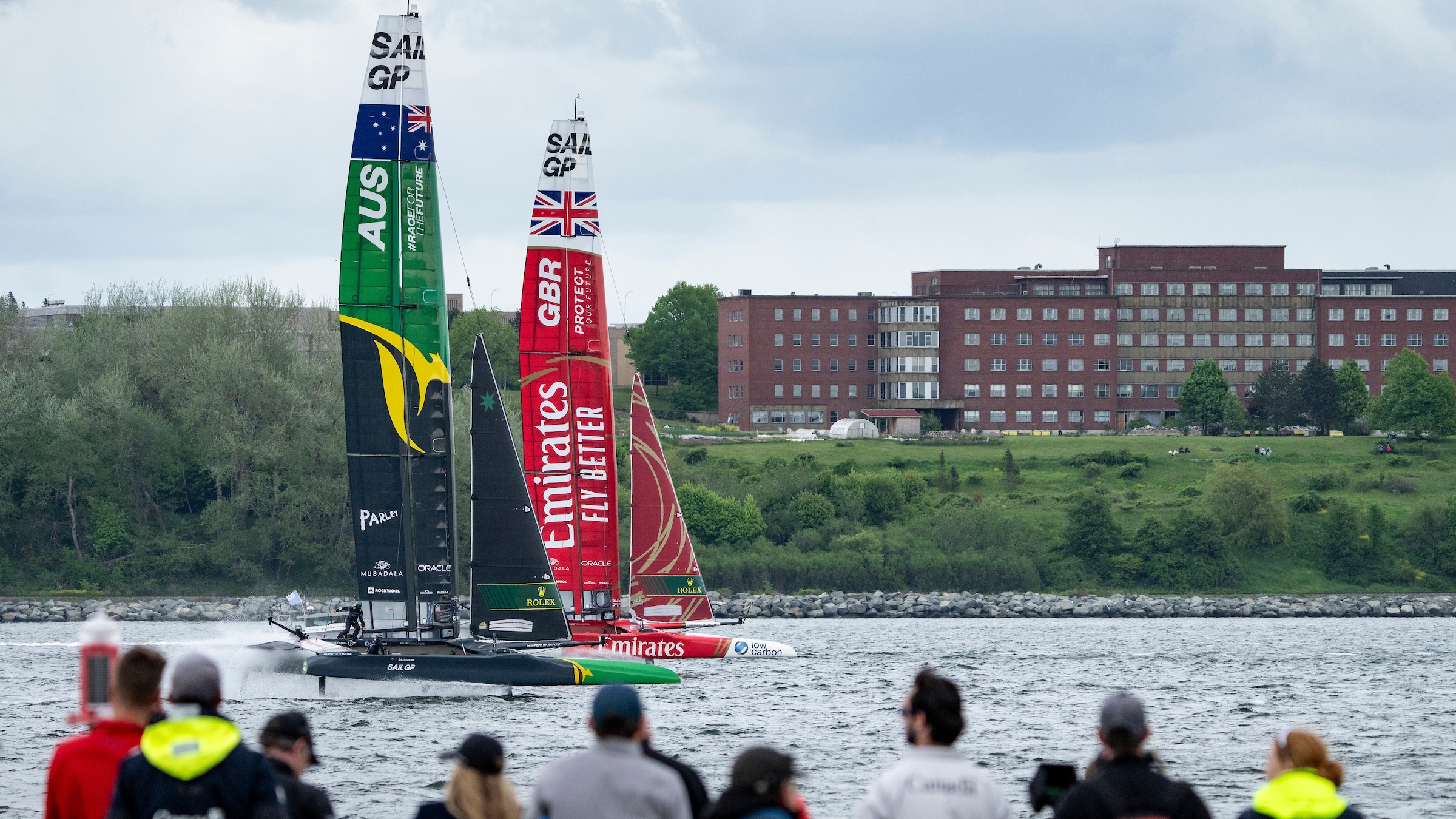 Season 4 // Emirates GBR and Australia underway in Halifax