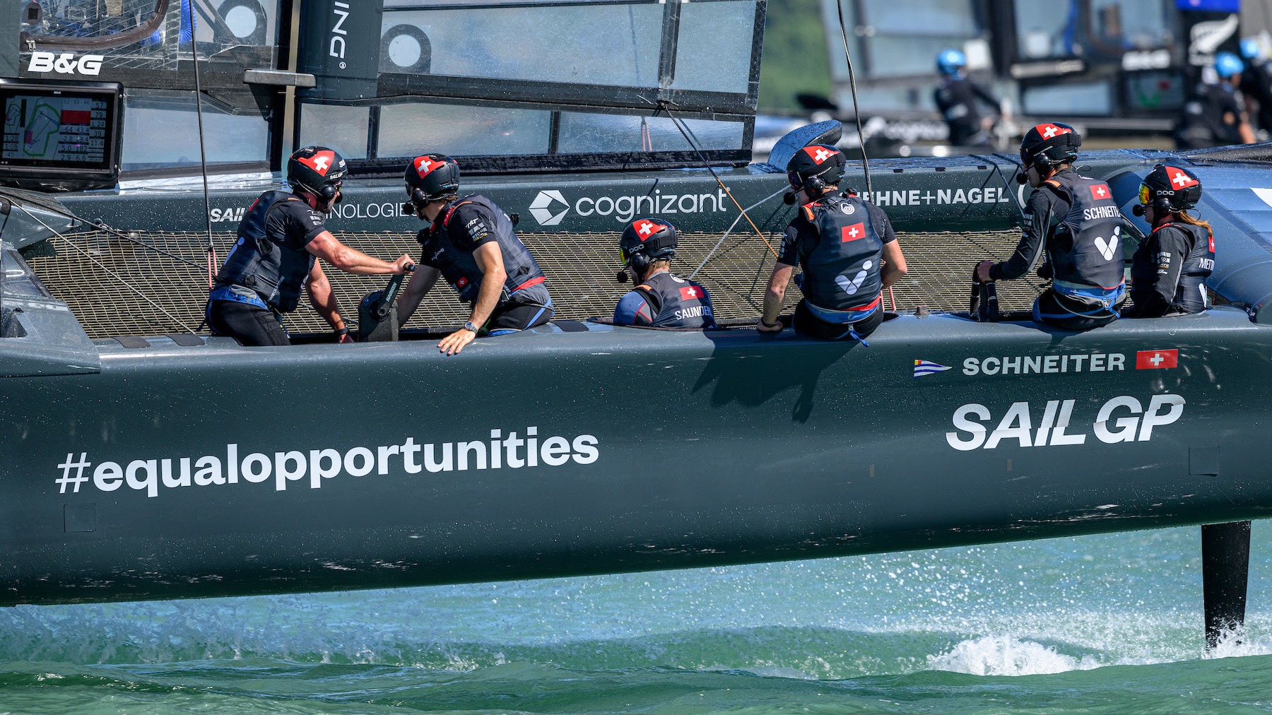 New Zealand Sail Grand Prix | Christchurch | Season 3 | Switzerland | Racing