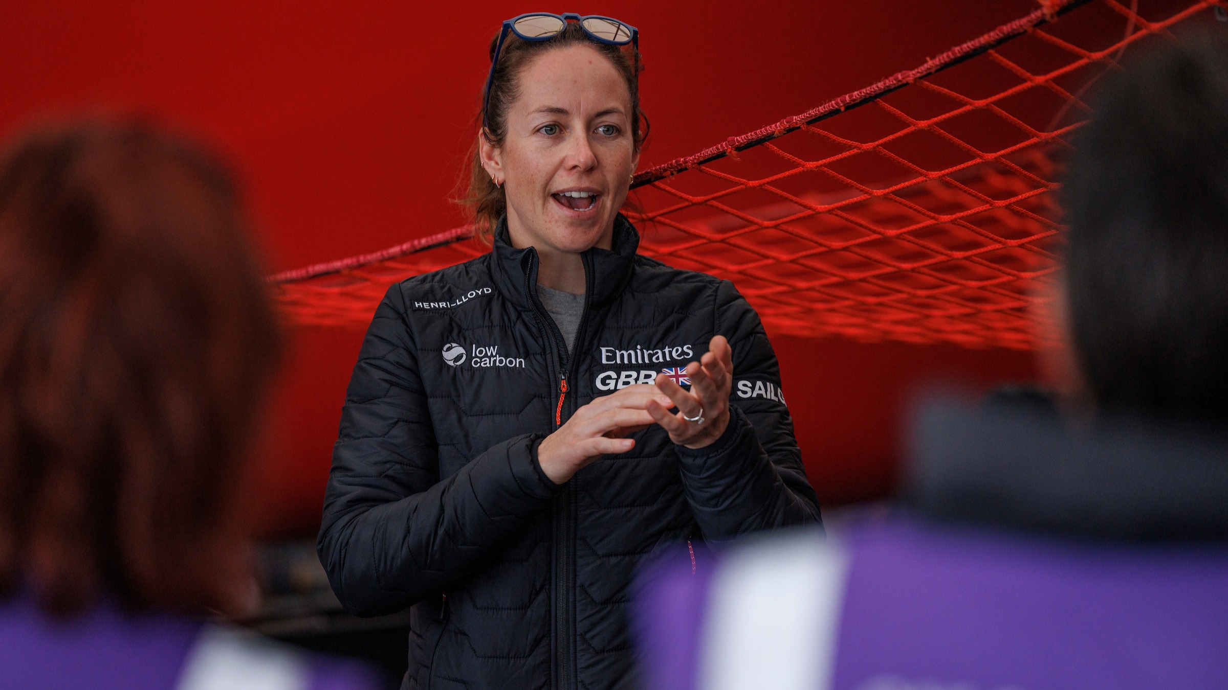 Season 4 // Emirates GBR strategist Hannah Diamond speaks to Inspire participants 